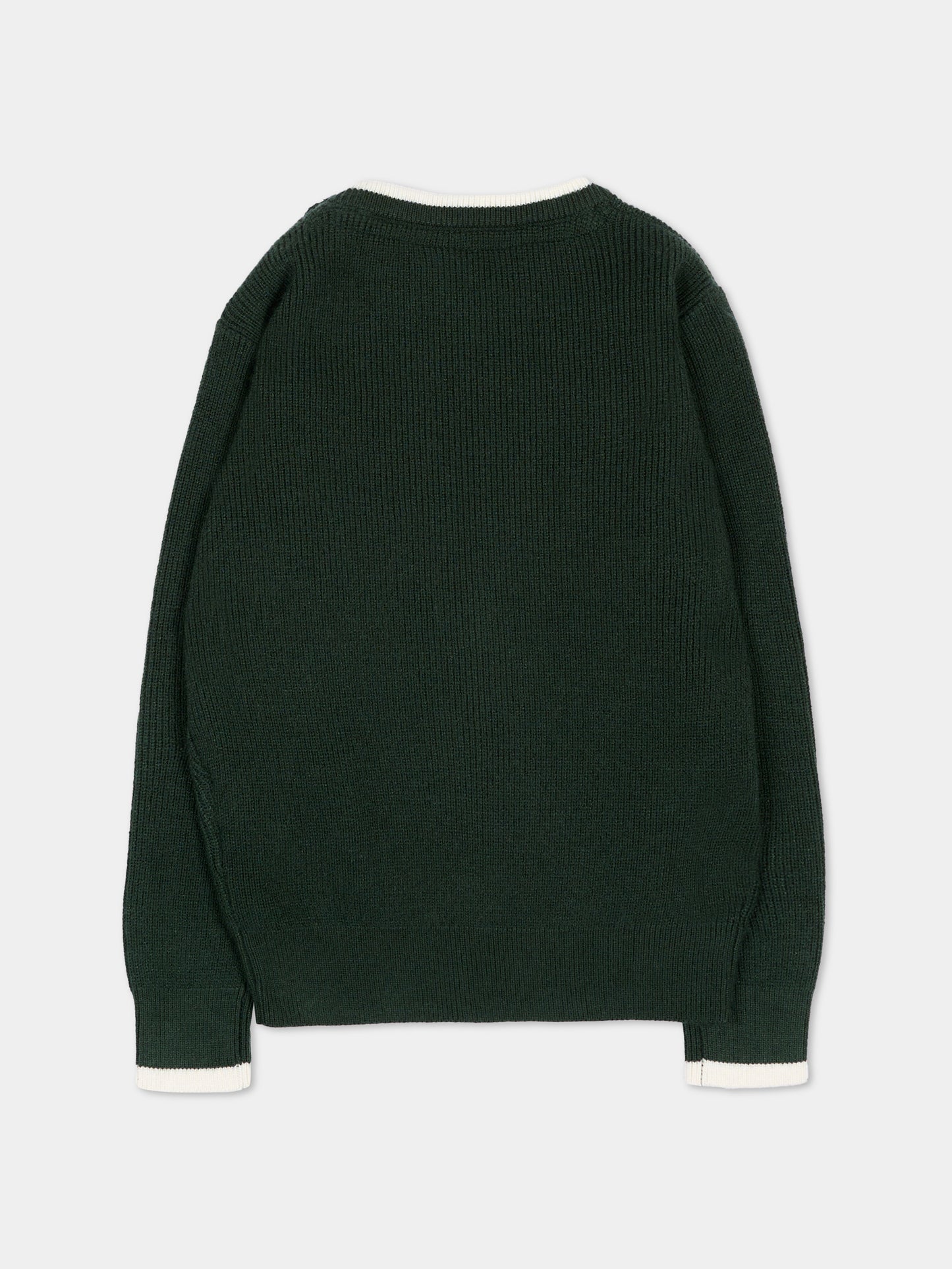 Maglione verde per neonato con patch logo,North Sails,NIA26021MA GREEN