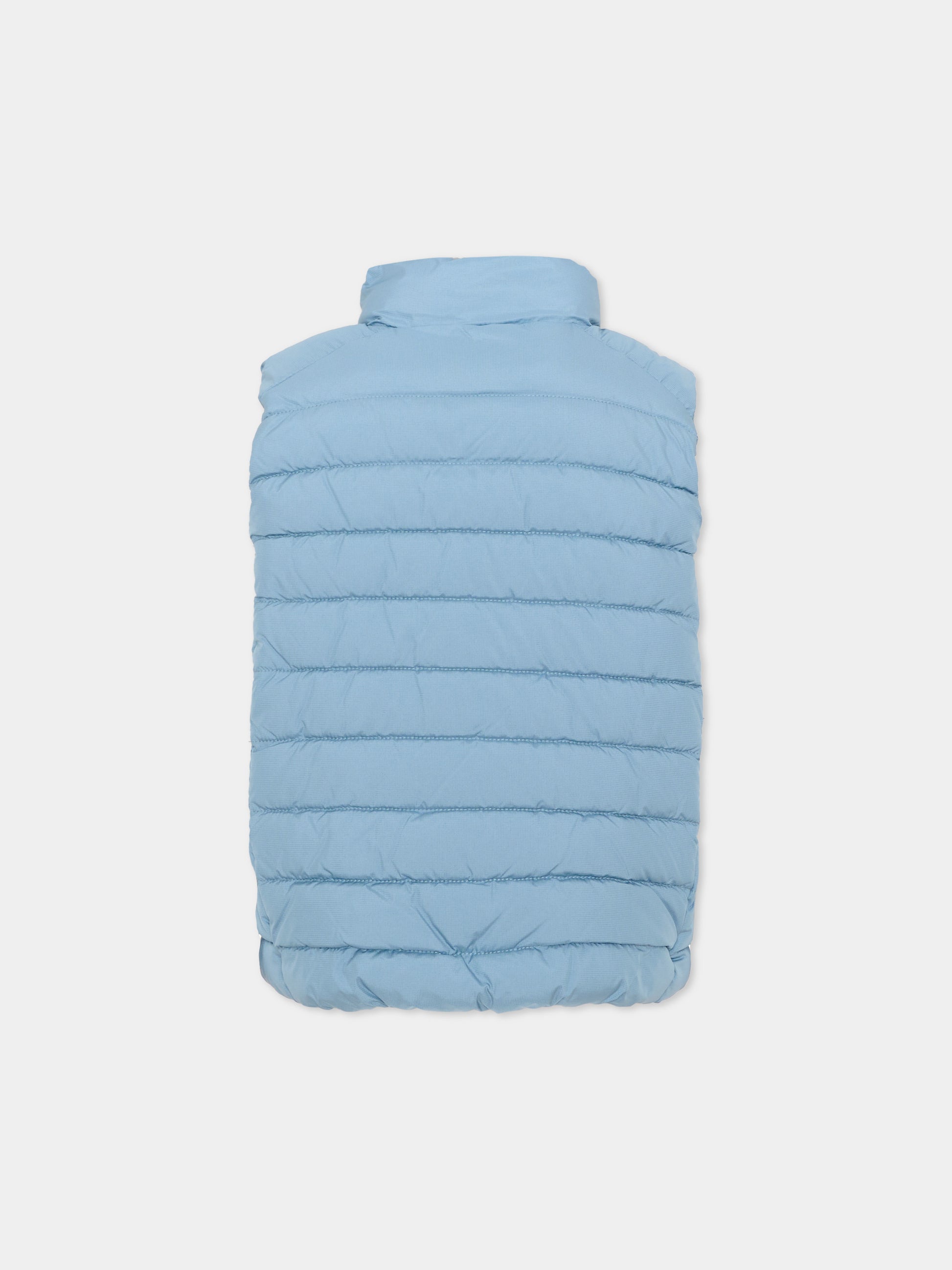 Gilet azzurro per bambino trapuntato,North Sails,NBA26073PI BLUE STEEL