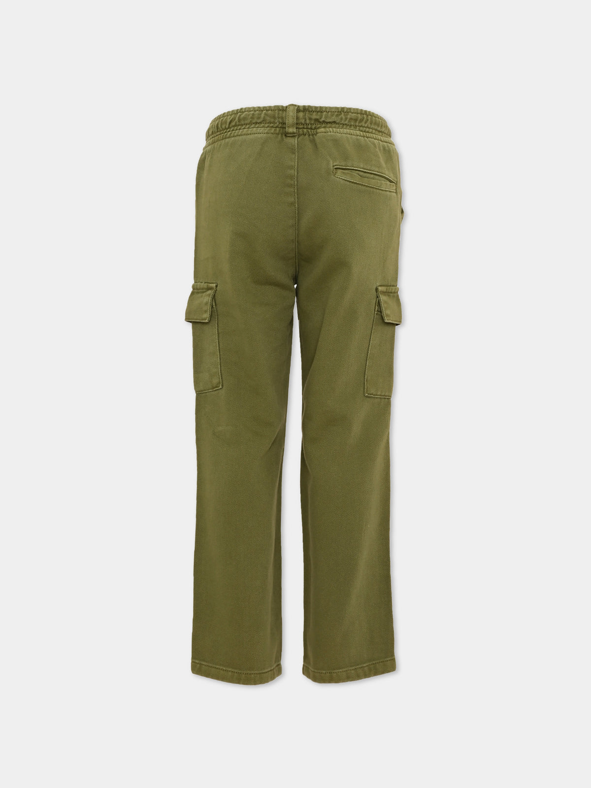 Pantalone verde per bambino cargo,Trussardi Junior,TIA26088PA CYPRESS CYPRESS
