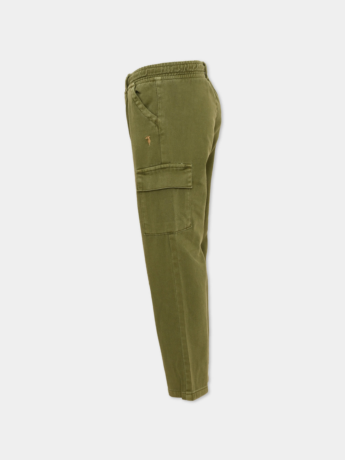 Pantalone verde per bambino cargo,Trussardi Junior,TIA26088PA CYPRESS CYPRESS