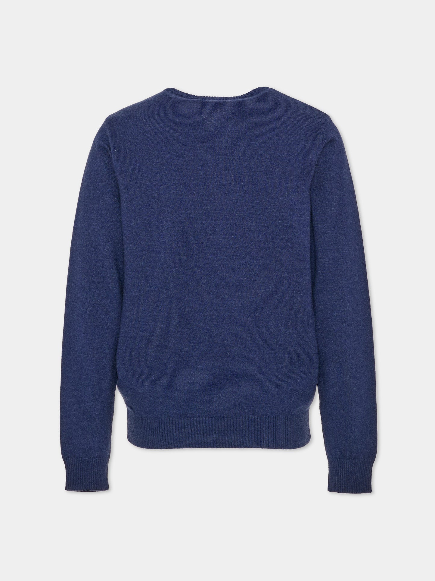 Maglione blu per bambino con logo,Trussardi Junior,TIA26171MA BLUE_NAVAL BLUE NAVAL