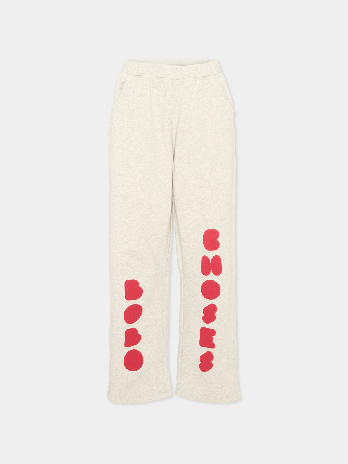 Pantalone grigio per bambino con logo,Bobo Choses,B226AC119