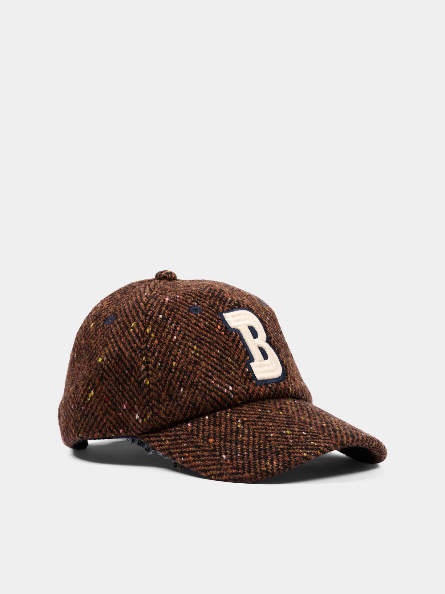 Cappello marrone per bambini con logo,Bobo Choses,B226AI034