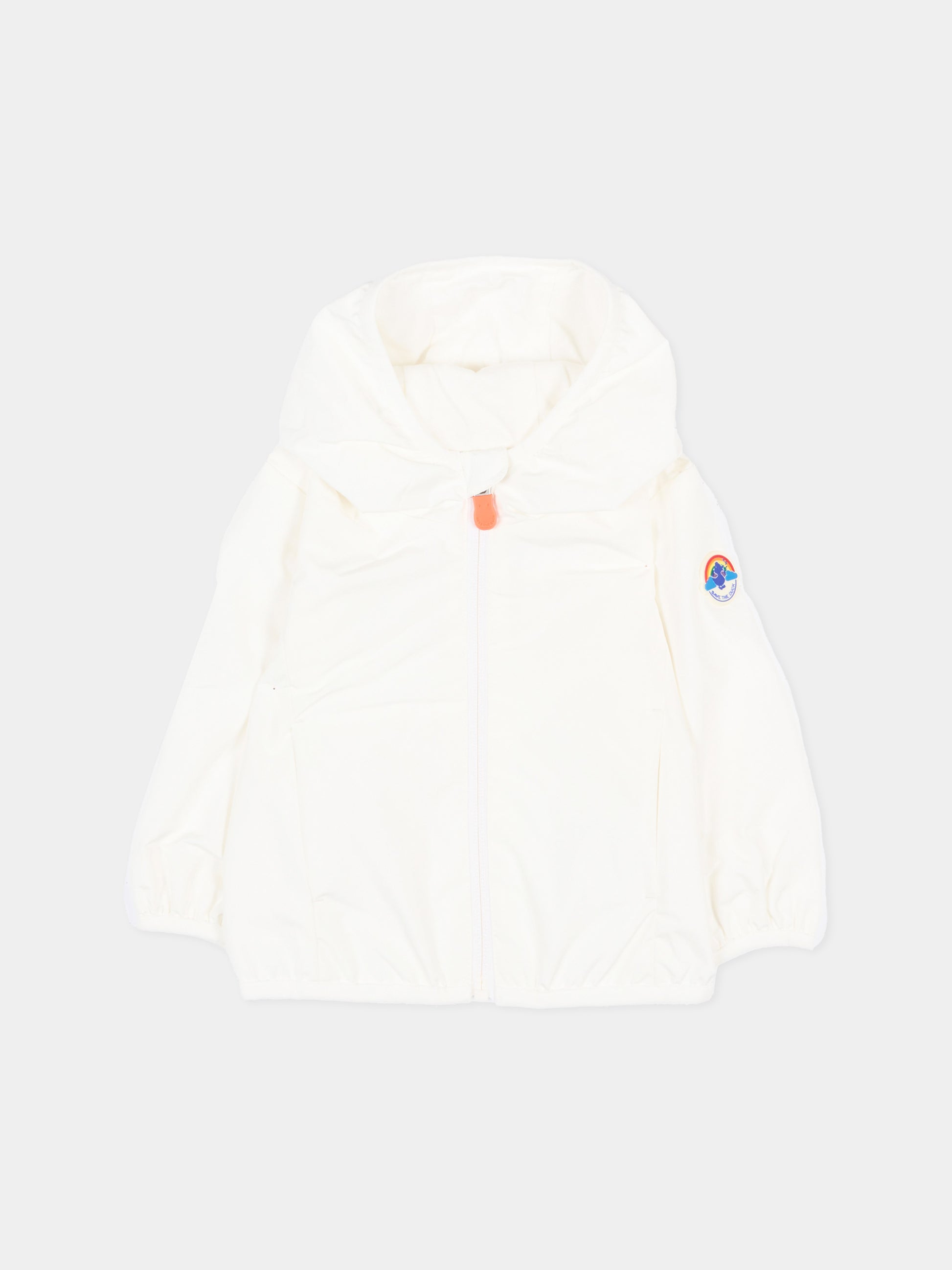 Giacca a vento avorio Coco per neonati,Save The Duck Kids,I30006X WIND20 00000