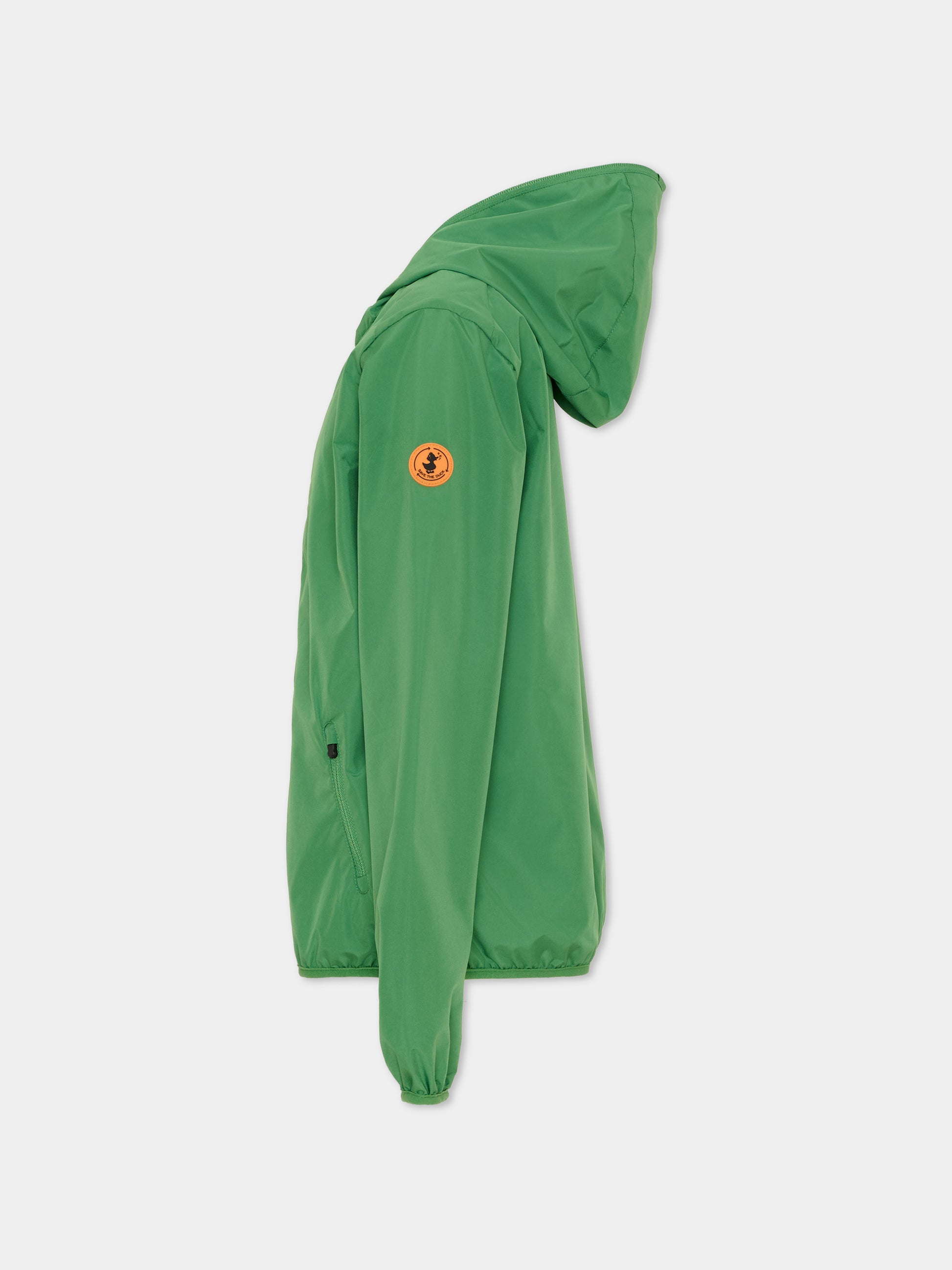 Giacca a vento verde per bambino,Save The Duck Kids,J30036X WIND20 50043