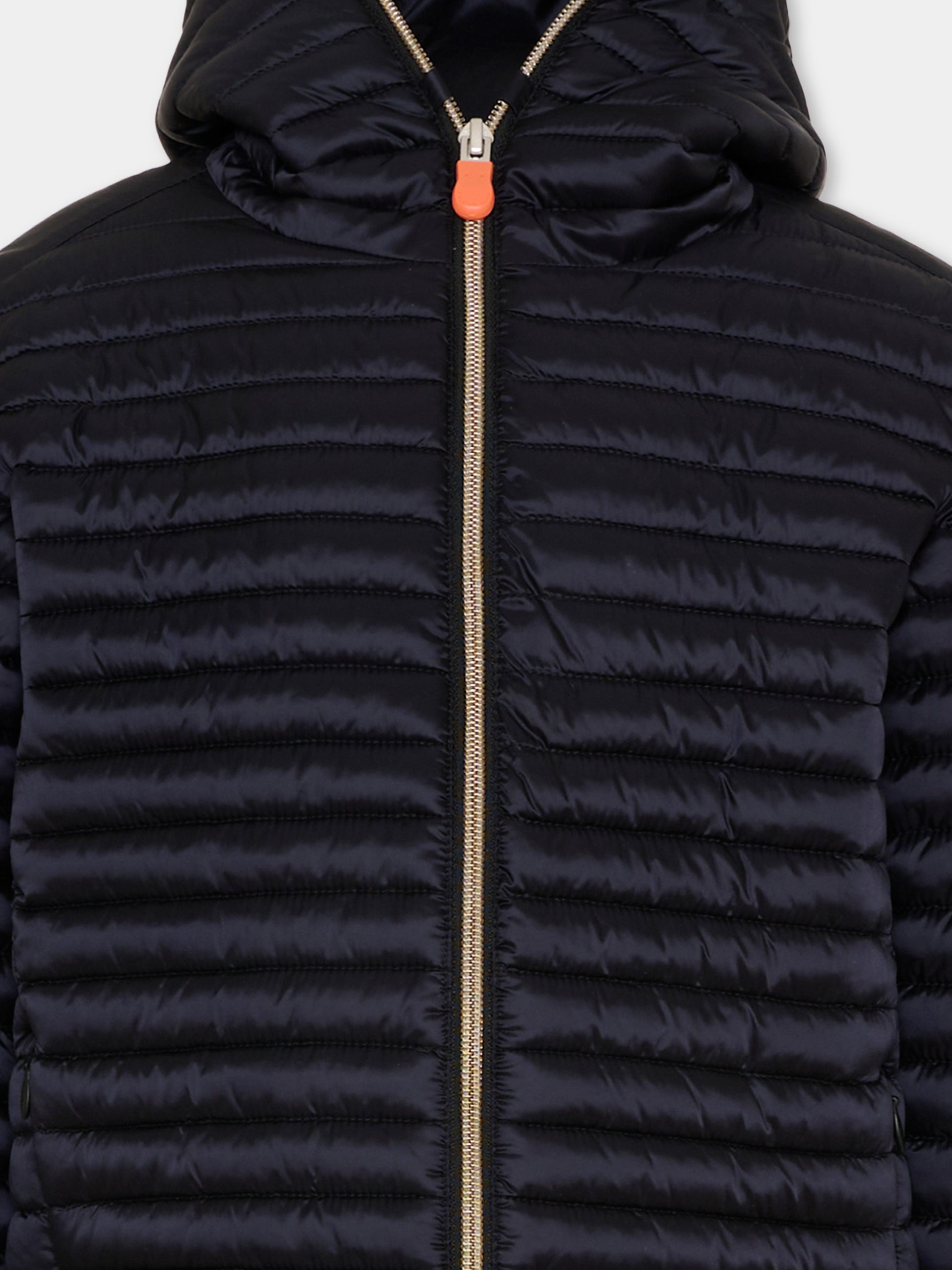 Piumino nero Rosy per bambini trapuntato,Save The Duck Kids,J32310G IRIS20 10000