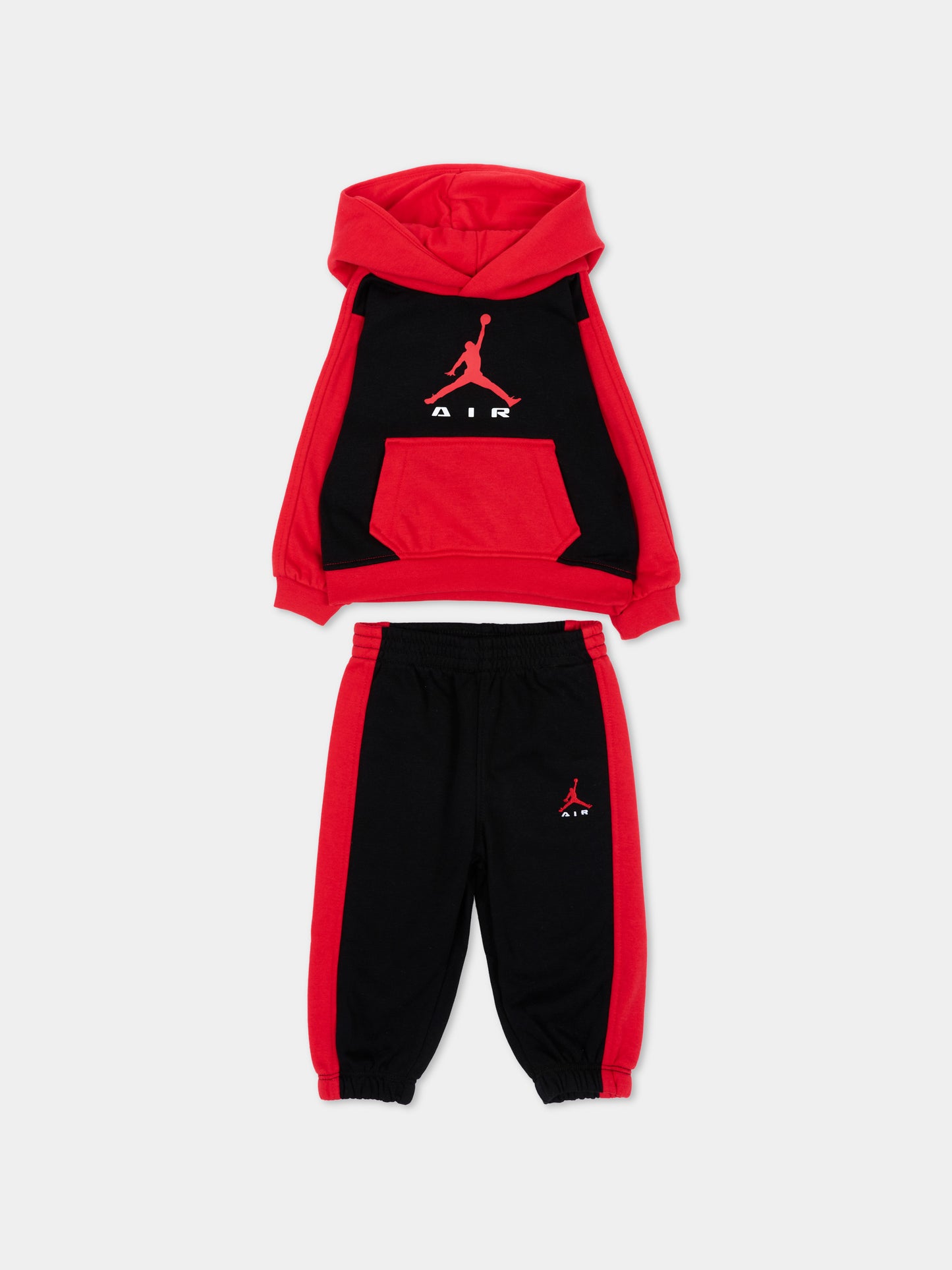 Completo sportivo lungo rosso Jumpman per neonato,Jordan,65G184 R0P