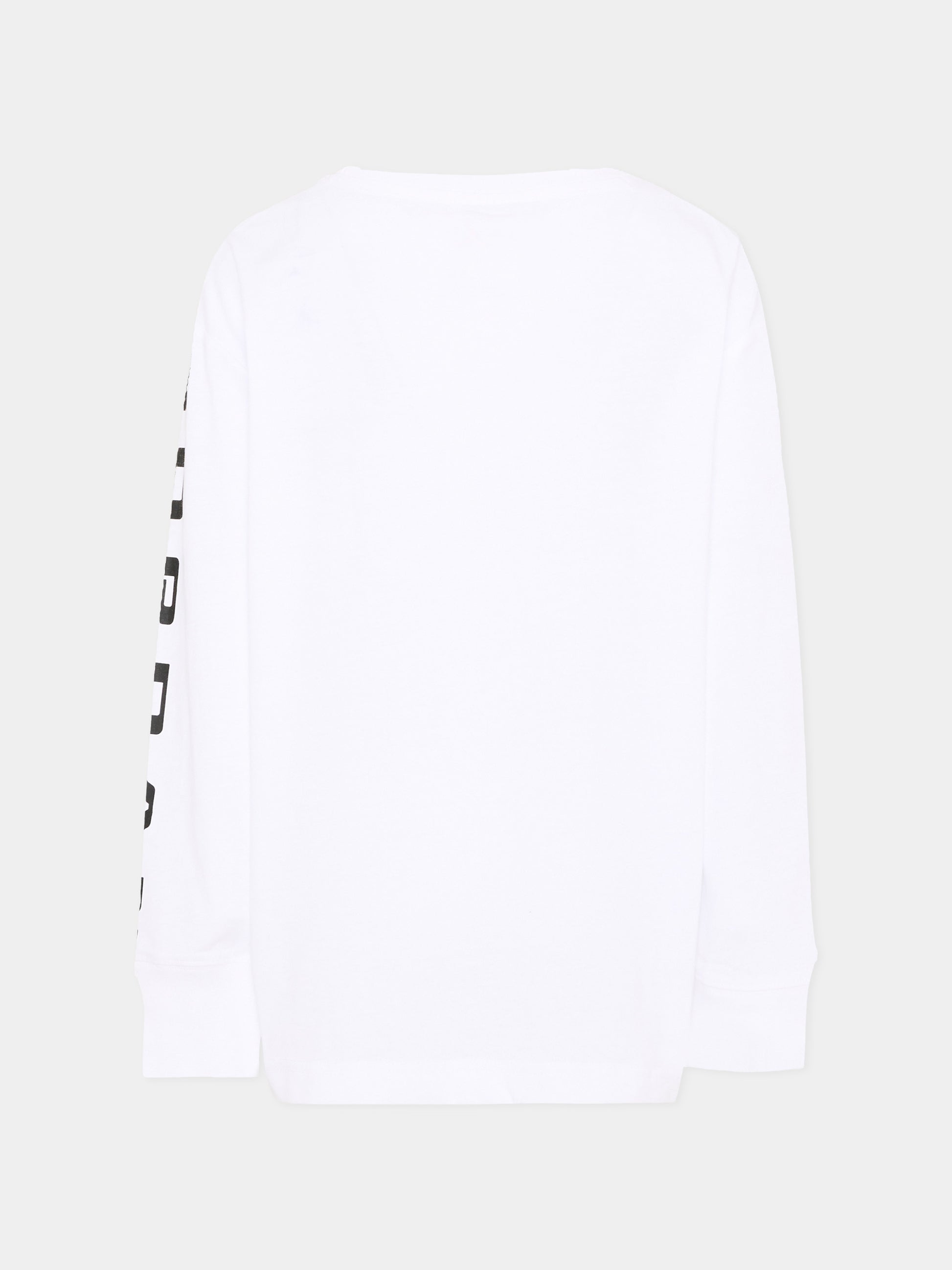 T-shirt bianca per bambino con logo,Jordan,95G183 001
