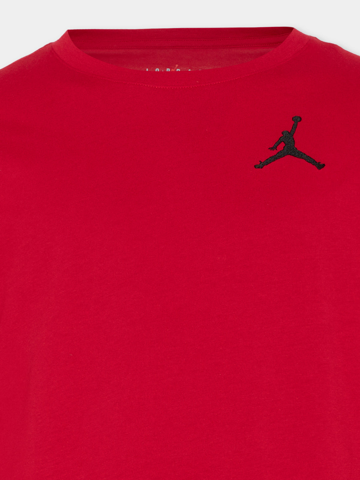 T-shirt a manica lunga rossa con Jumpman,Jordan,95A903 R78