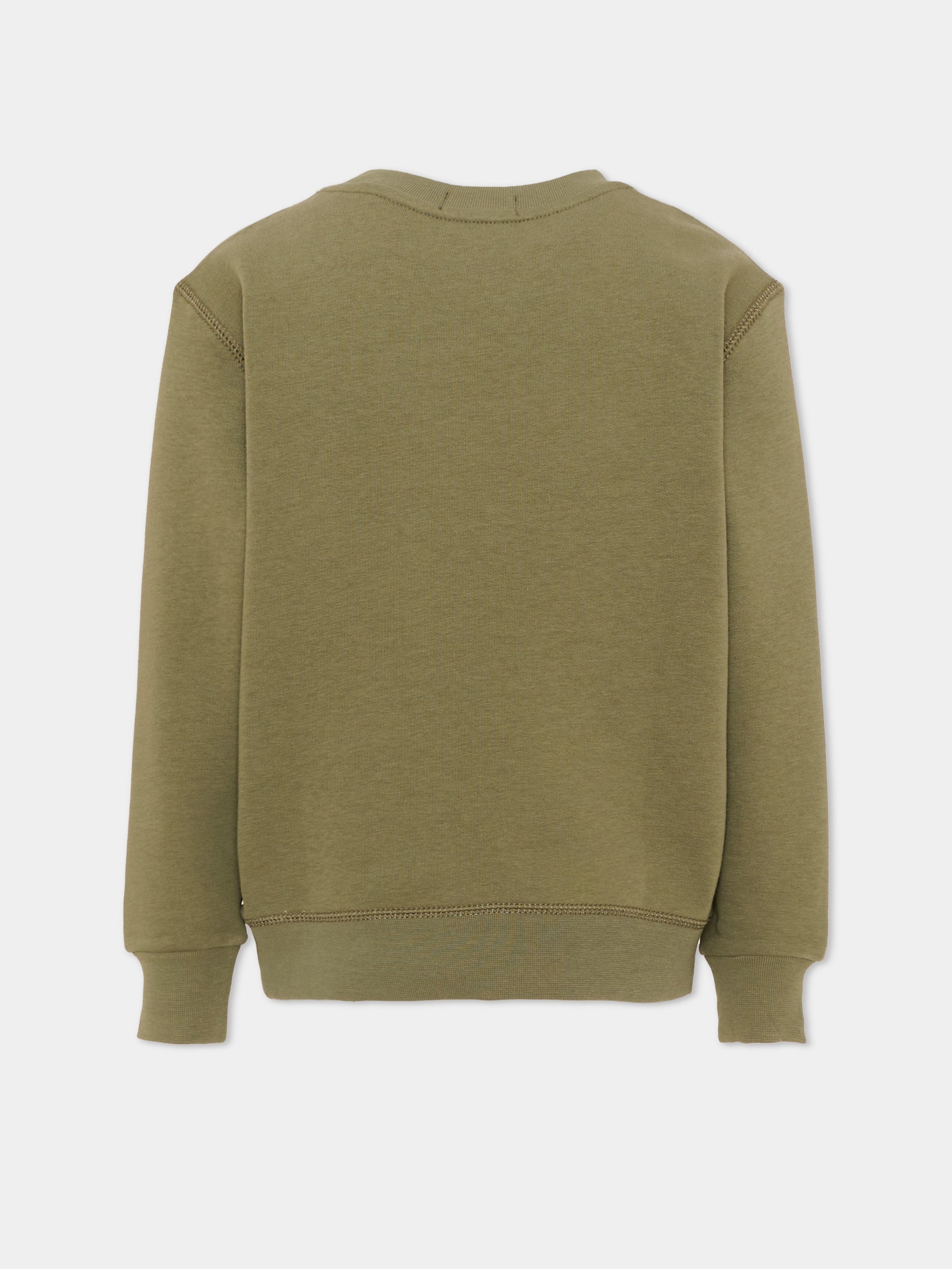Felpa verde per bambini con Polo Bear,Ralph Lauren Kids,B27294001