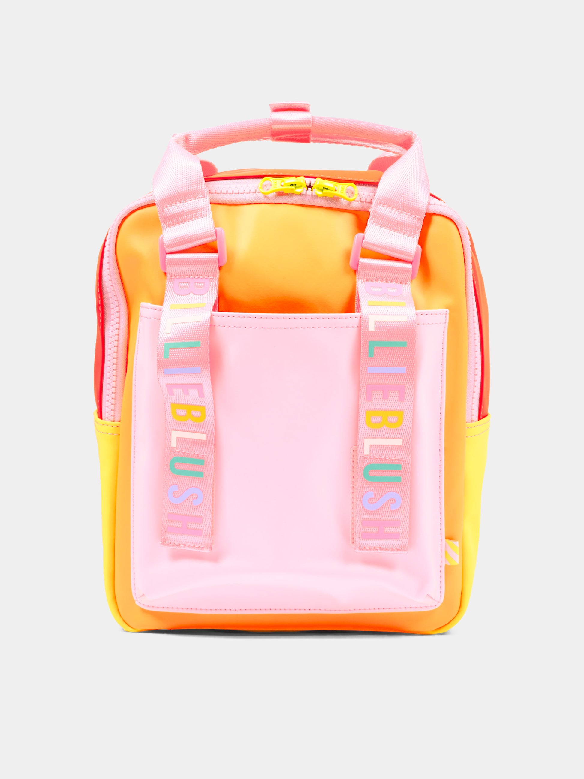 Zaino multicolor per bambina con logo,Billieblush,U20787 599