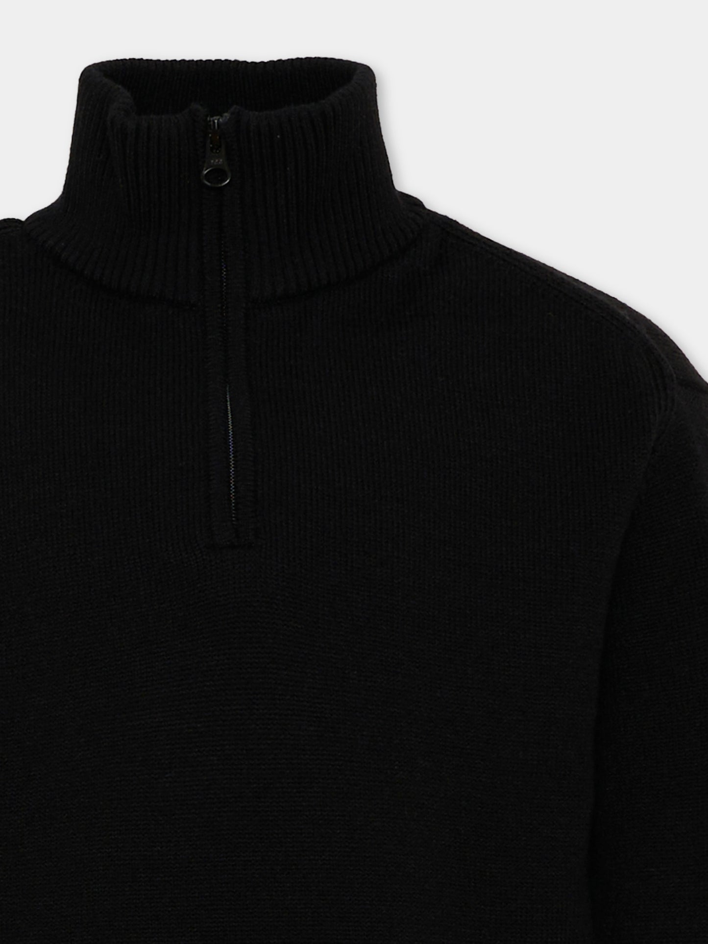 Maglione nero per bambino con lente,C. P. Company,CUW00V LHE86 60100
