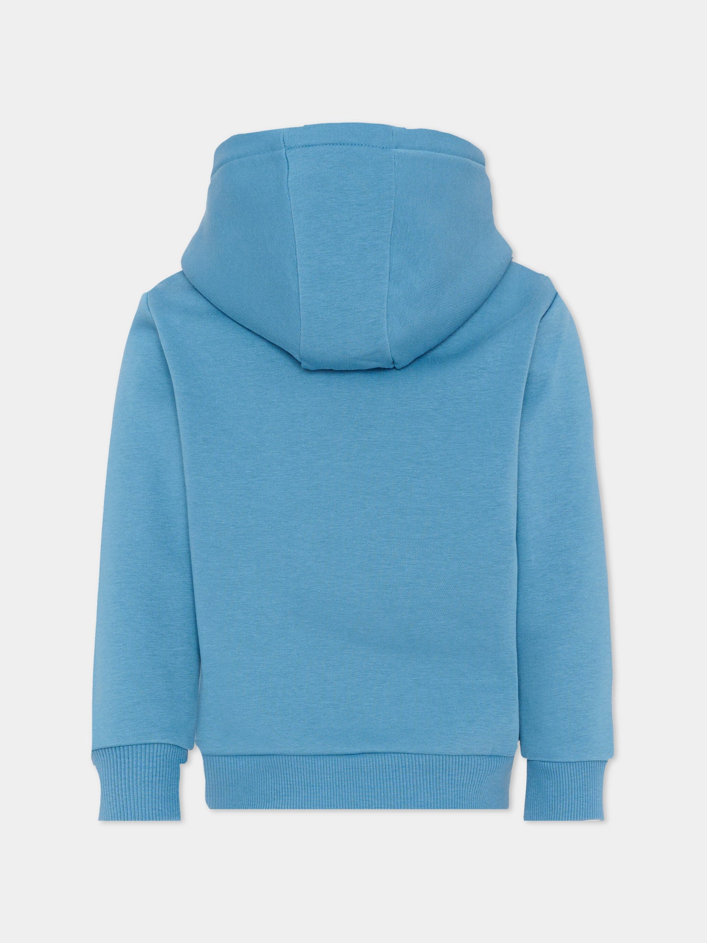 Felpa celeste per bambino con logo,Colmar Originals Kids,3691N 1WX 733