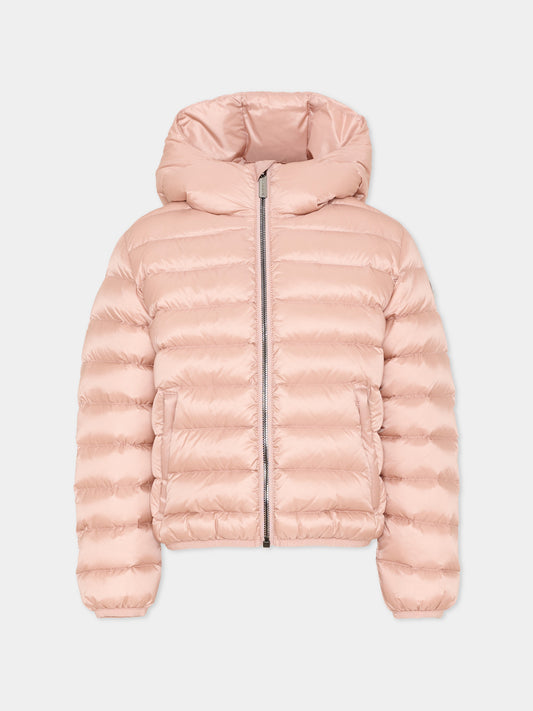 Piumino rosa per bambina con logo,Colmar Originals Kids,3459A 2YO 166