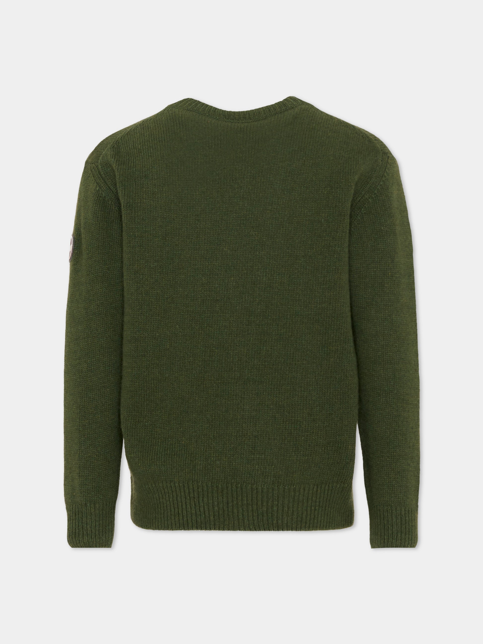 Maglione verde per bambini con logo,Colmar Originals Kids,9800 3ZO 498