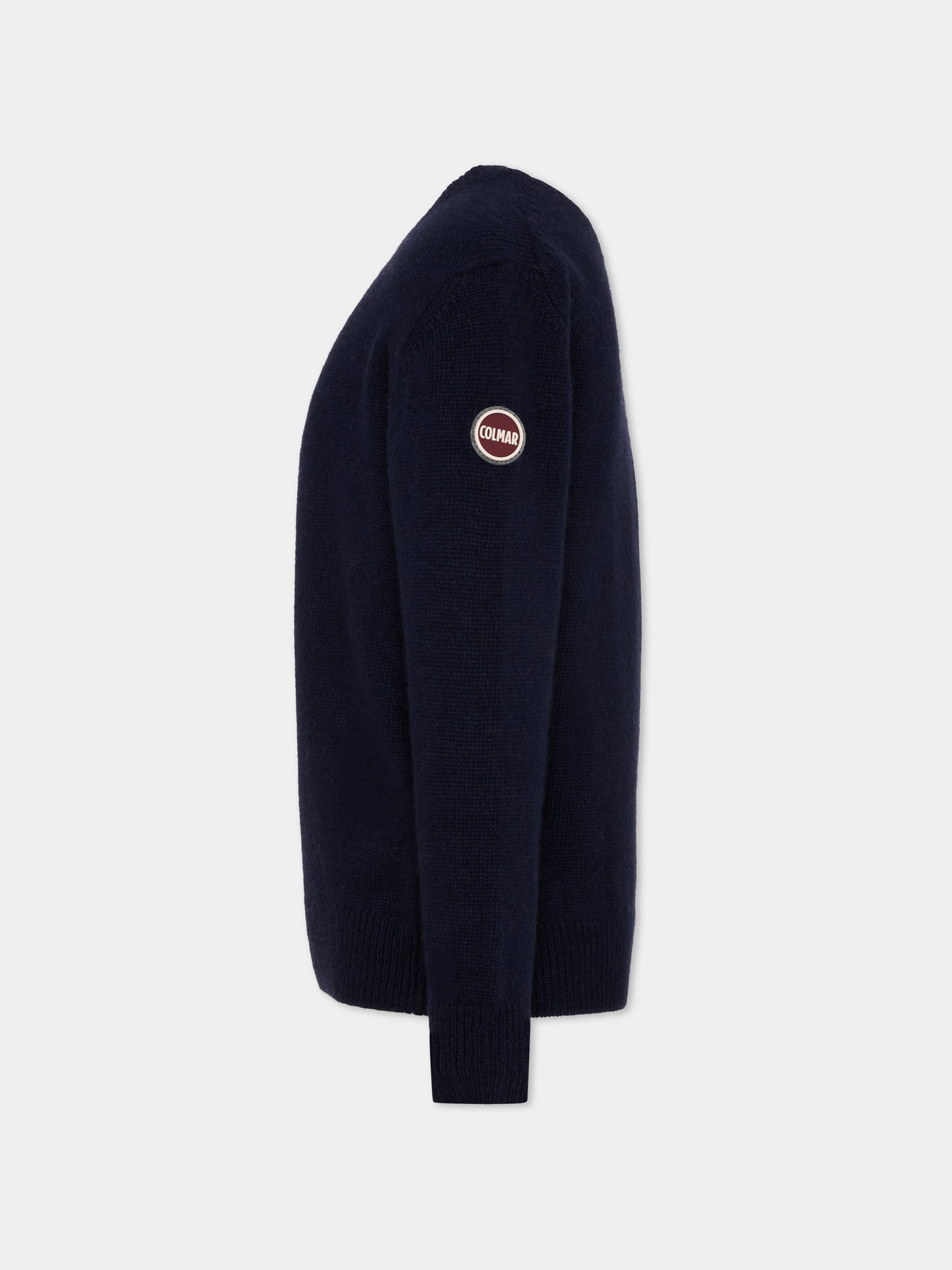 Maglione blu per bambini con logo,Colmar Originals Kids,9800 3ZO 68