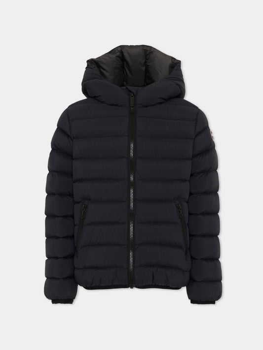 Piumino nero per bambino con logo,Colmar Originals Kids,3497A 4ZP 99