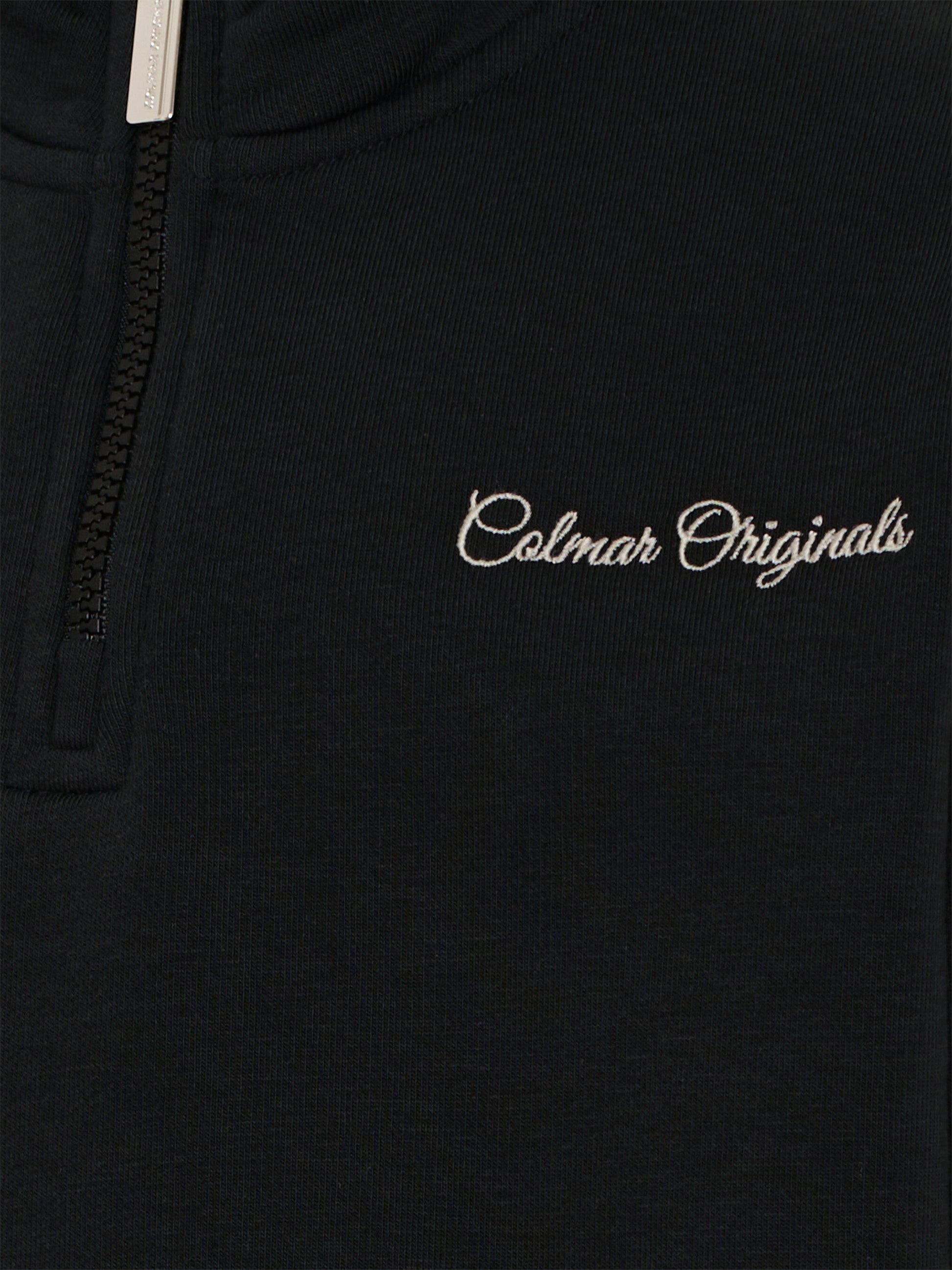 Felpa nera per bambina con logo,Colmar Originals Kids,3641 3ZN 99