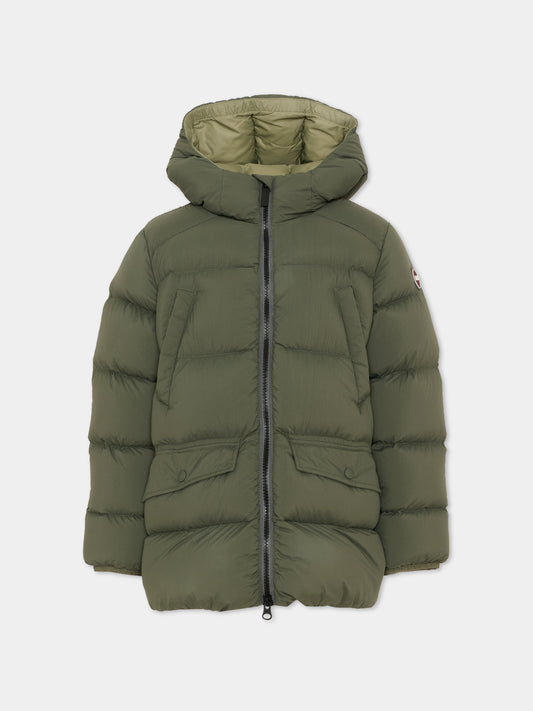 Piumino verde per bambino con logo,Colmar Originals Kids,3456 4ZP 498