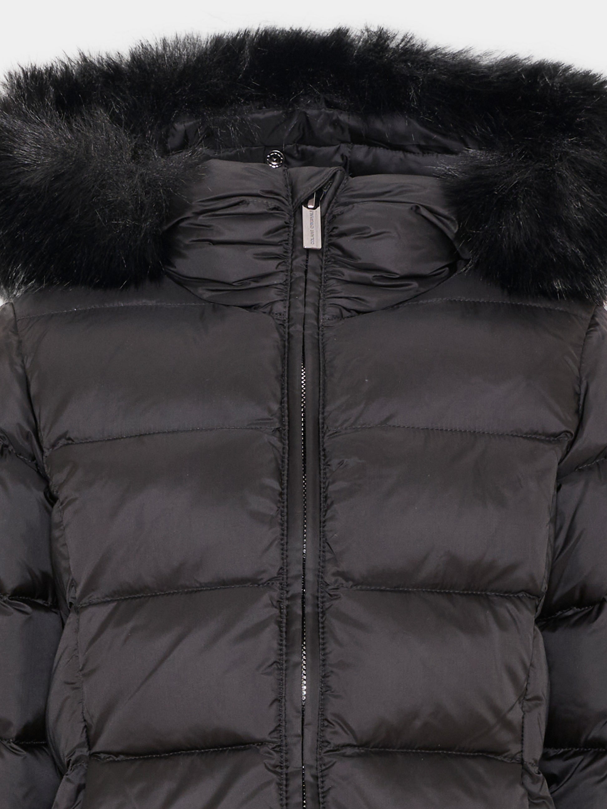 Piumino nero per bambina lungo,Colmar Originals Kids,34000010E 2YO 99
