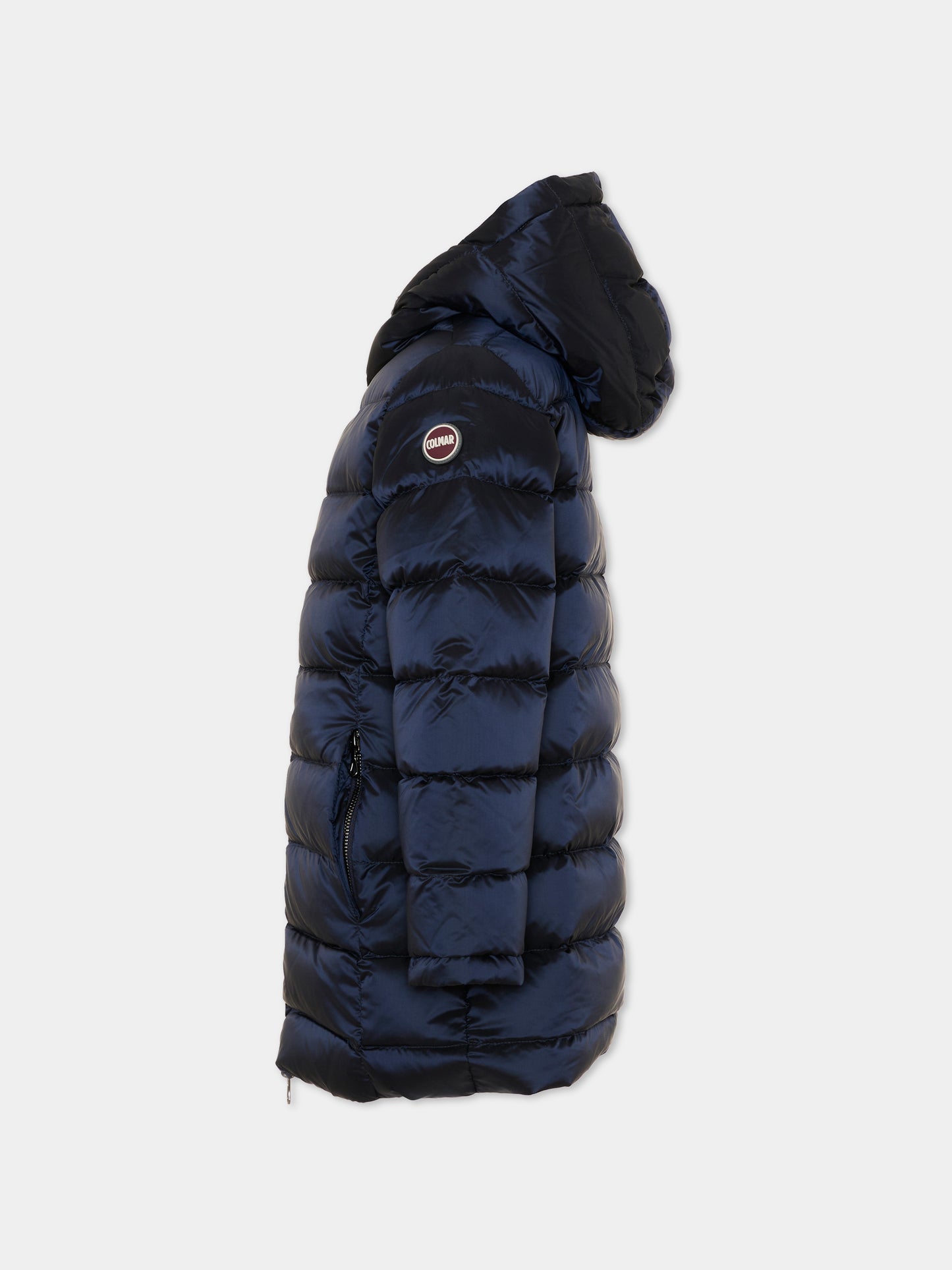 Piumini blu per bambino con logo,Colmar Originals Kids,34000053A 2YO 68