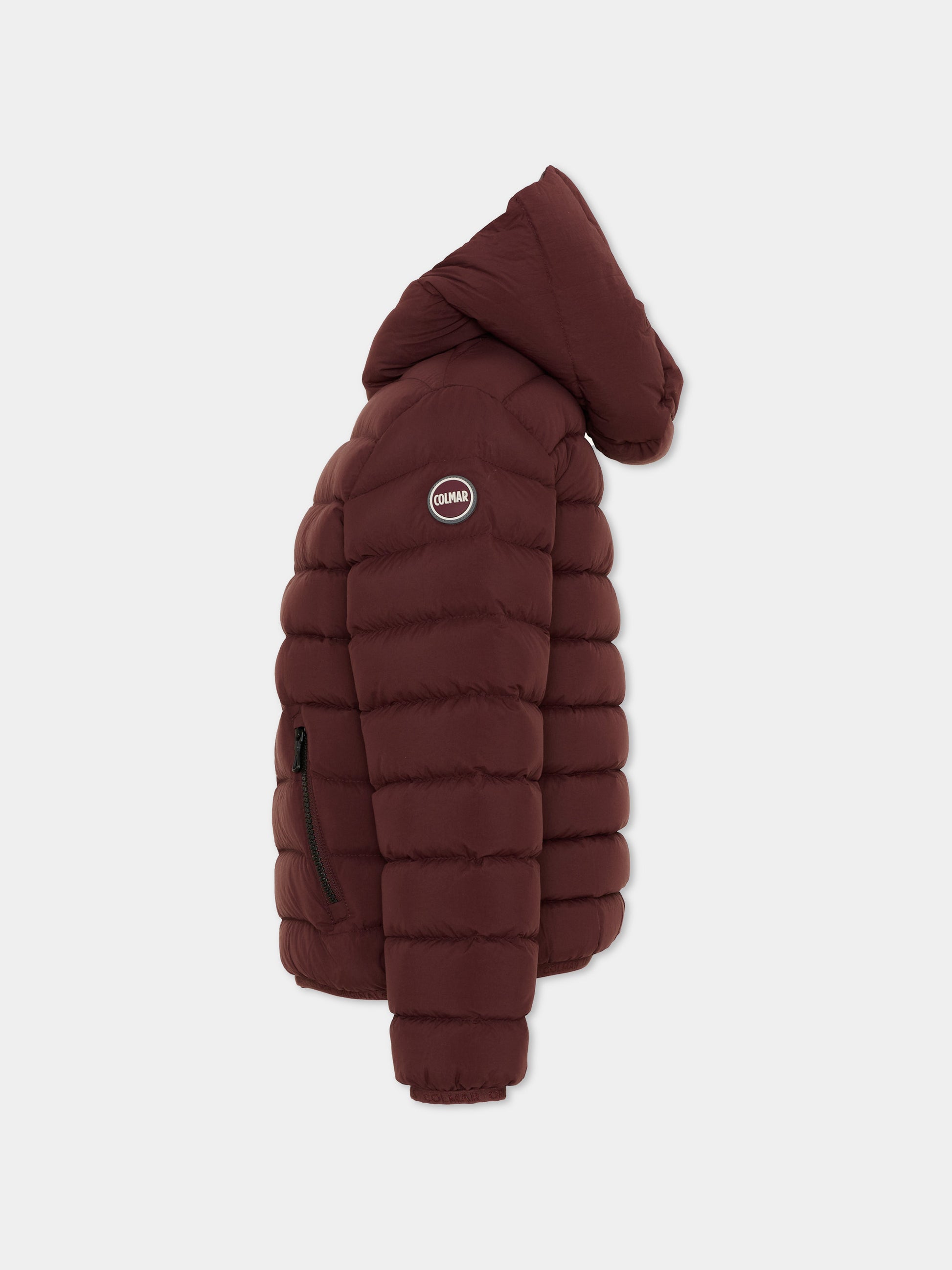 Piumini bordeaux per bambini con logo,Colmar Originals Kids,34000097A 4ZP 257