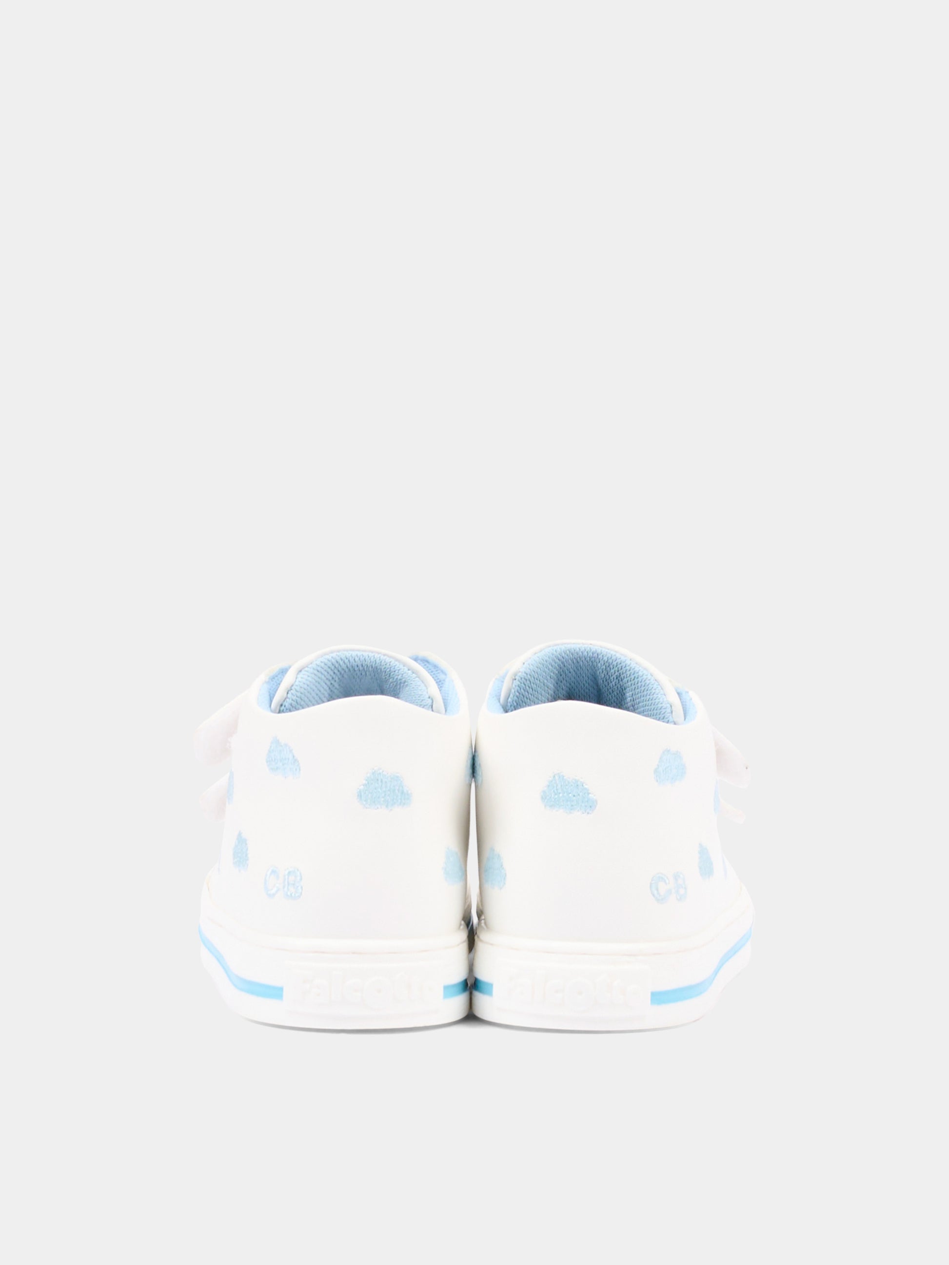 Sneaker bianca Little Cirrus per neonato,Falcotto X Coccolebimbi,0012020236.01.1N22