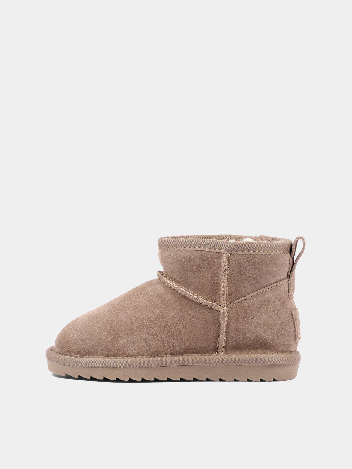 Taupe ankle boots for kids