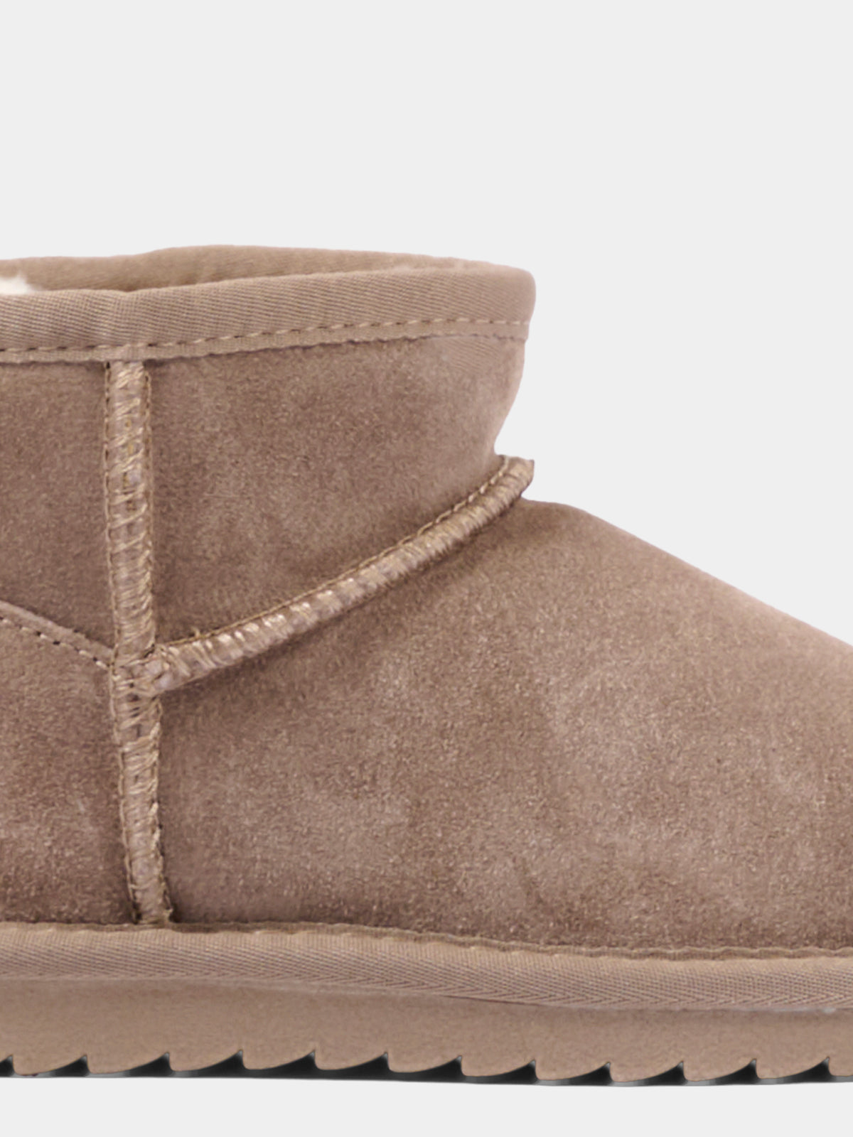 Taupe ankle boots for kids