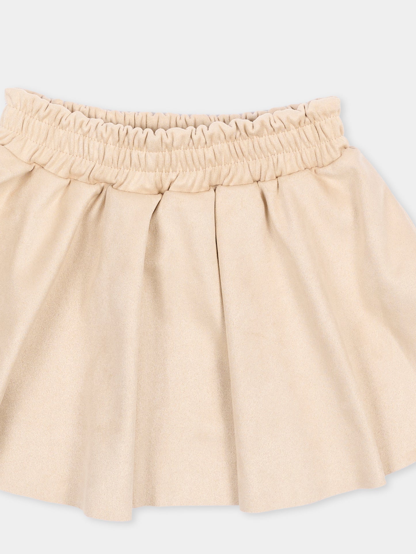 Gonna beige per neonata,Bamboom,1216TE00090 LIGHT SAND