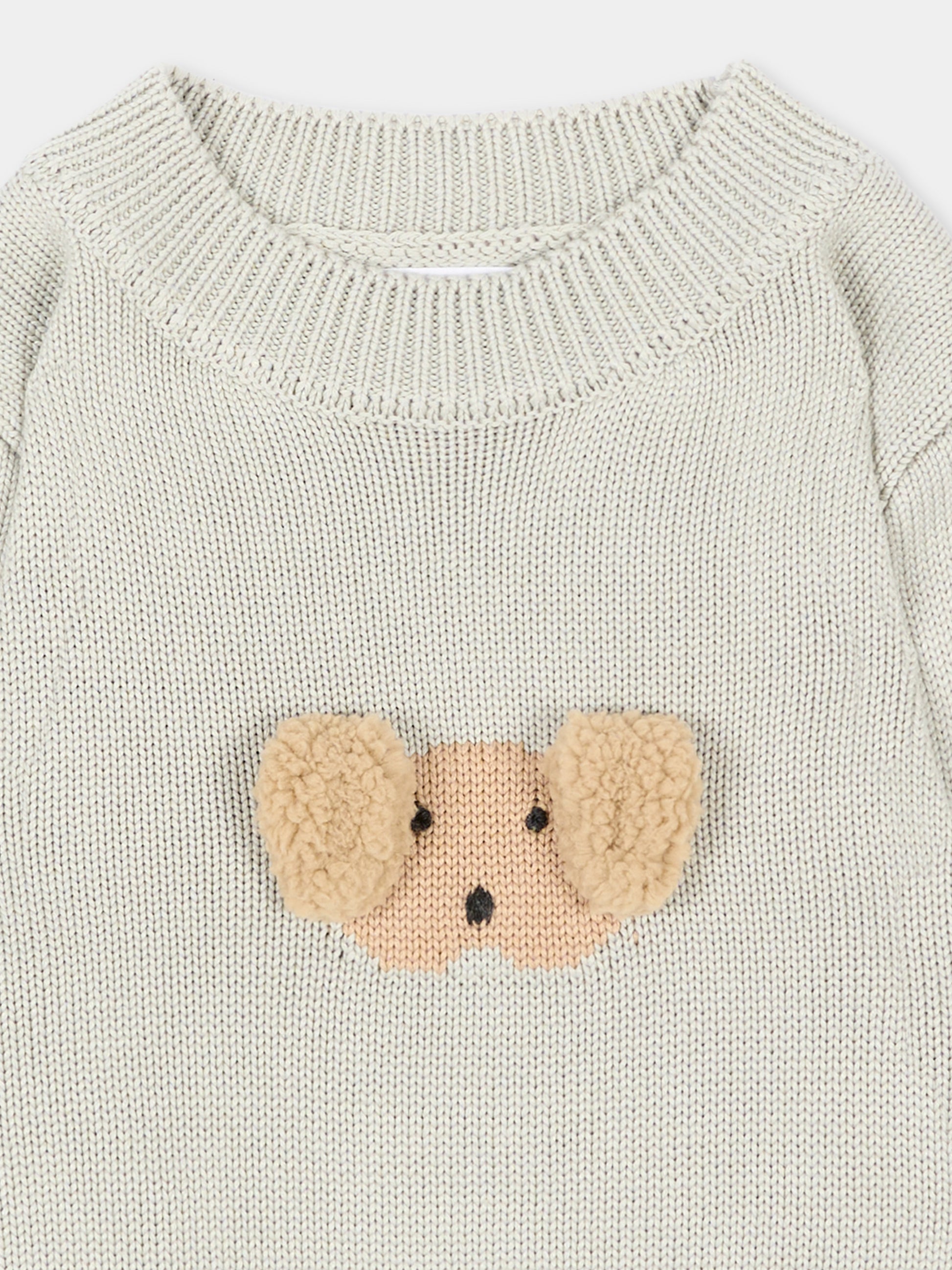 Maglione azzurro con cagnolino,Bamboom,1273 ACQUA