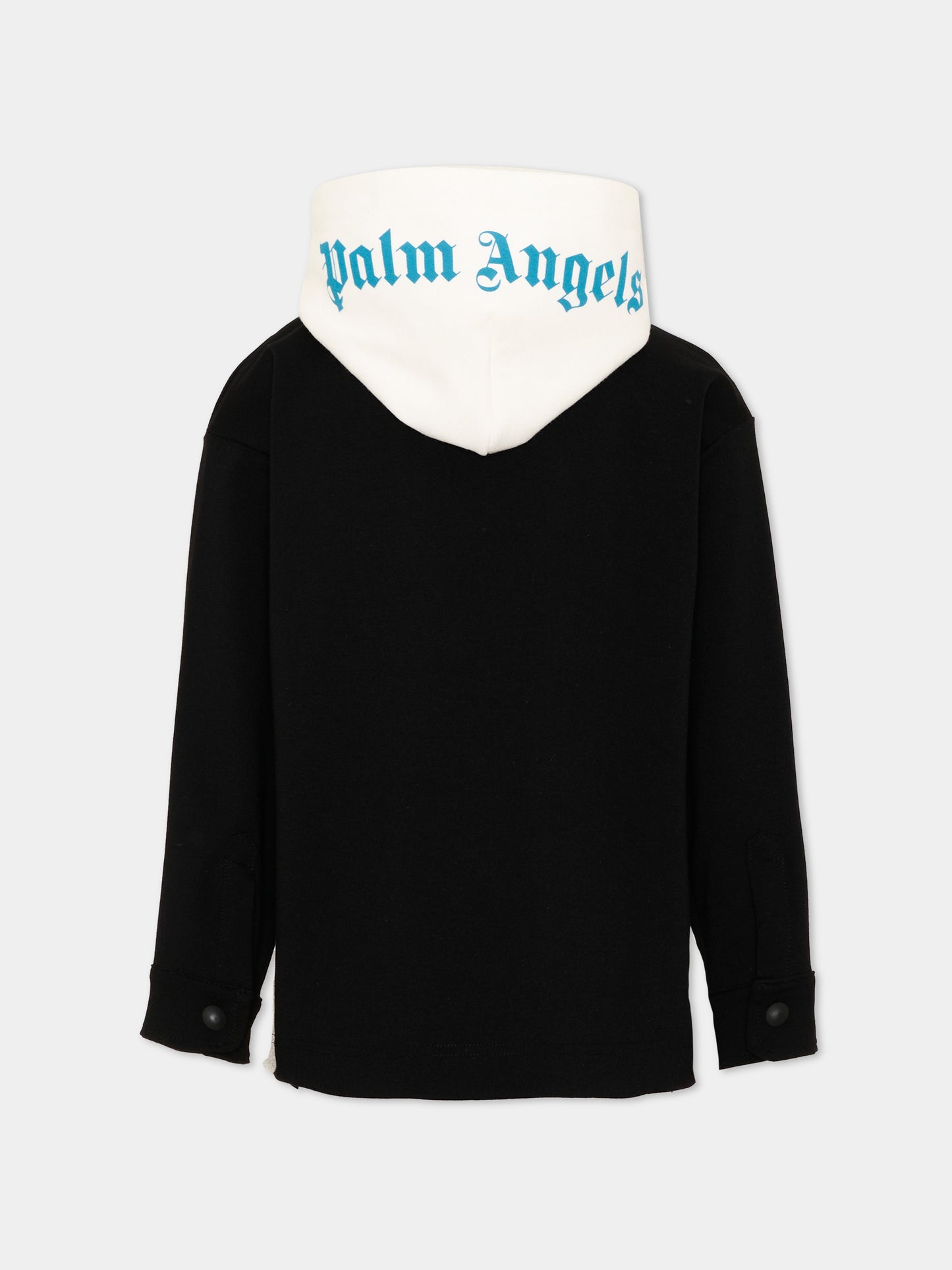 Giacca nera per bambino con logo,Palm Angels,F6PAJBSI021 110