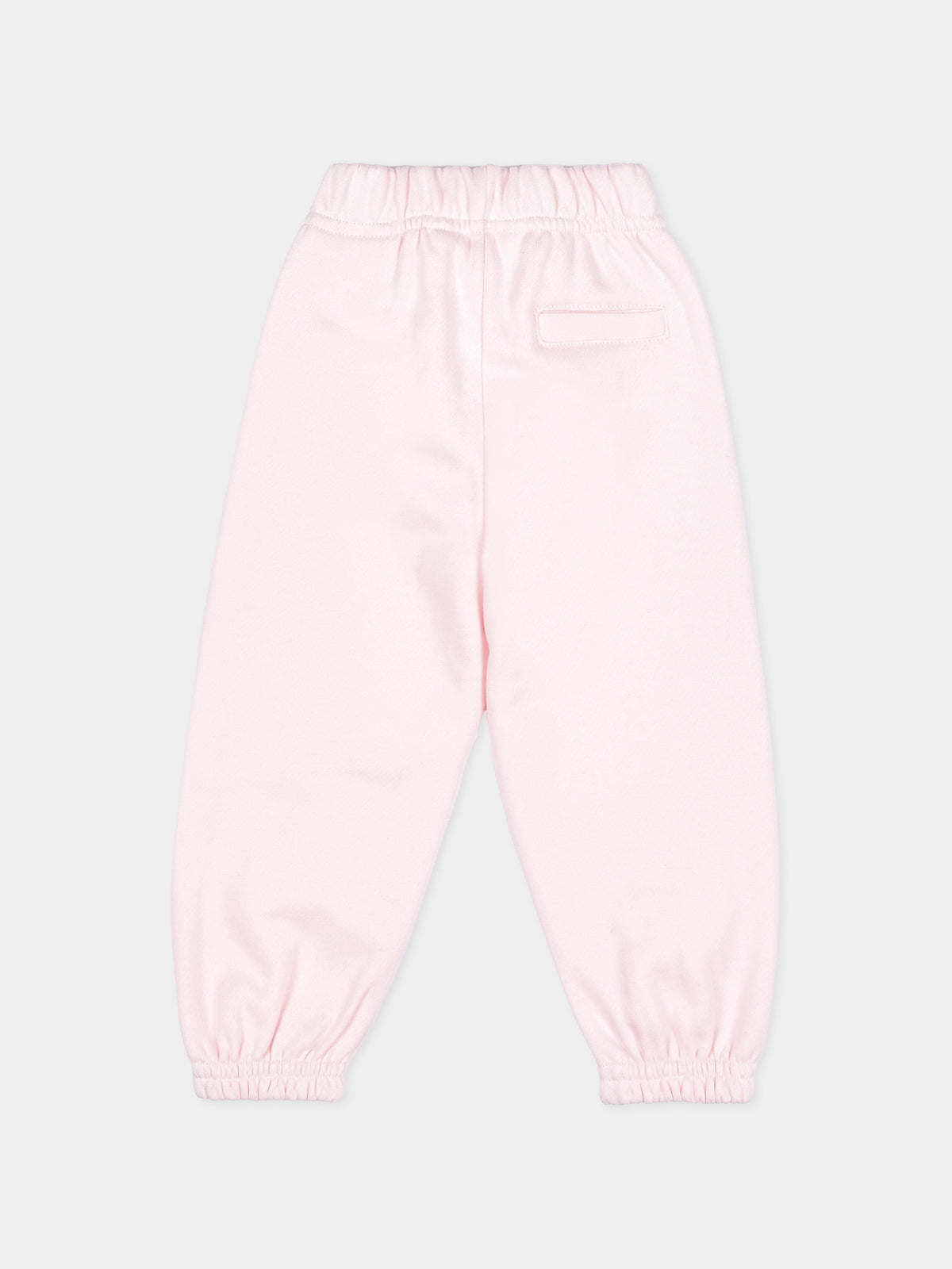 Pantalone rosa per neonata con logo,Palm Angels,F6PANGFP222 042