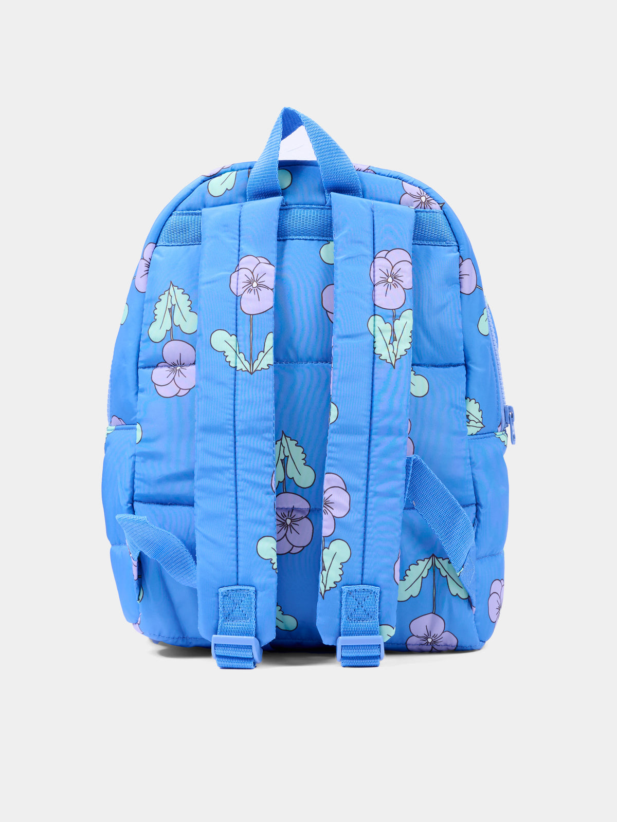 Zaino azzurro per bambina floreale,Mini Rodini,2676013160