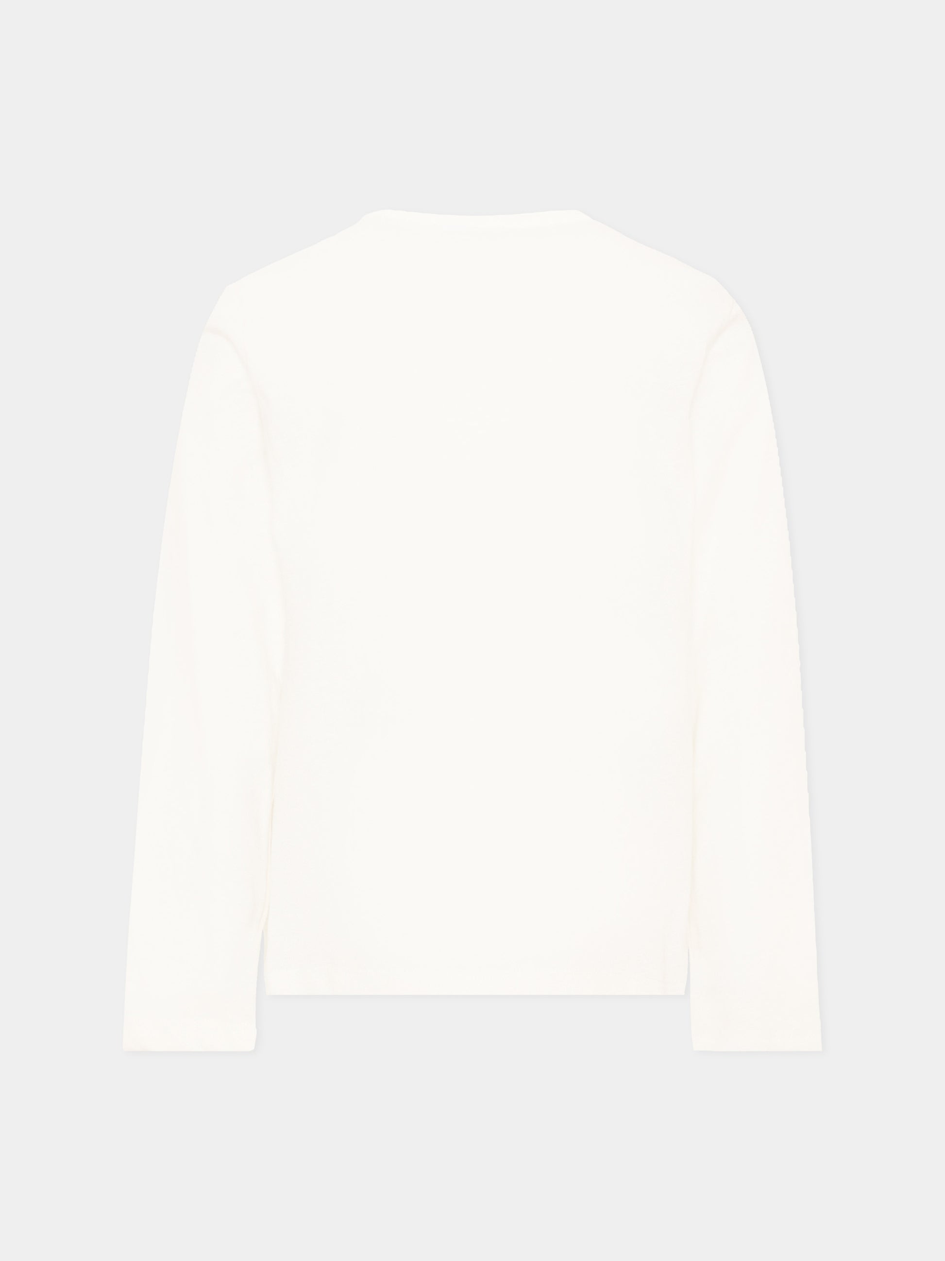 T-Shirt avorio per bambini con logo,Roberto Cavalli Kids,CGA26112TS AVORIO_C.C