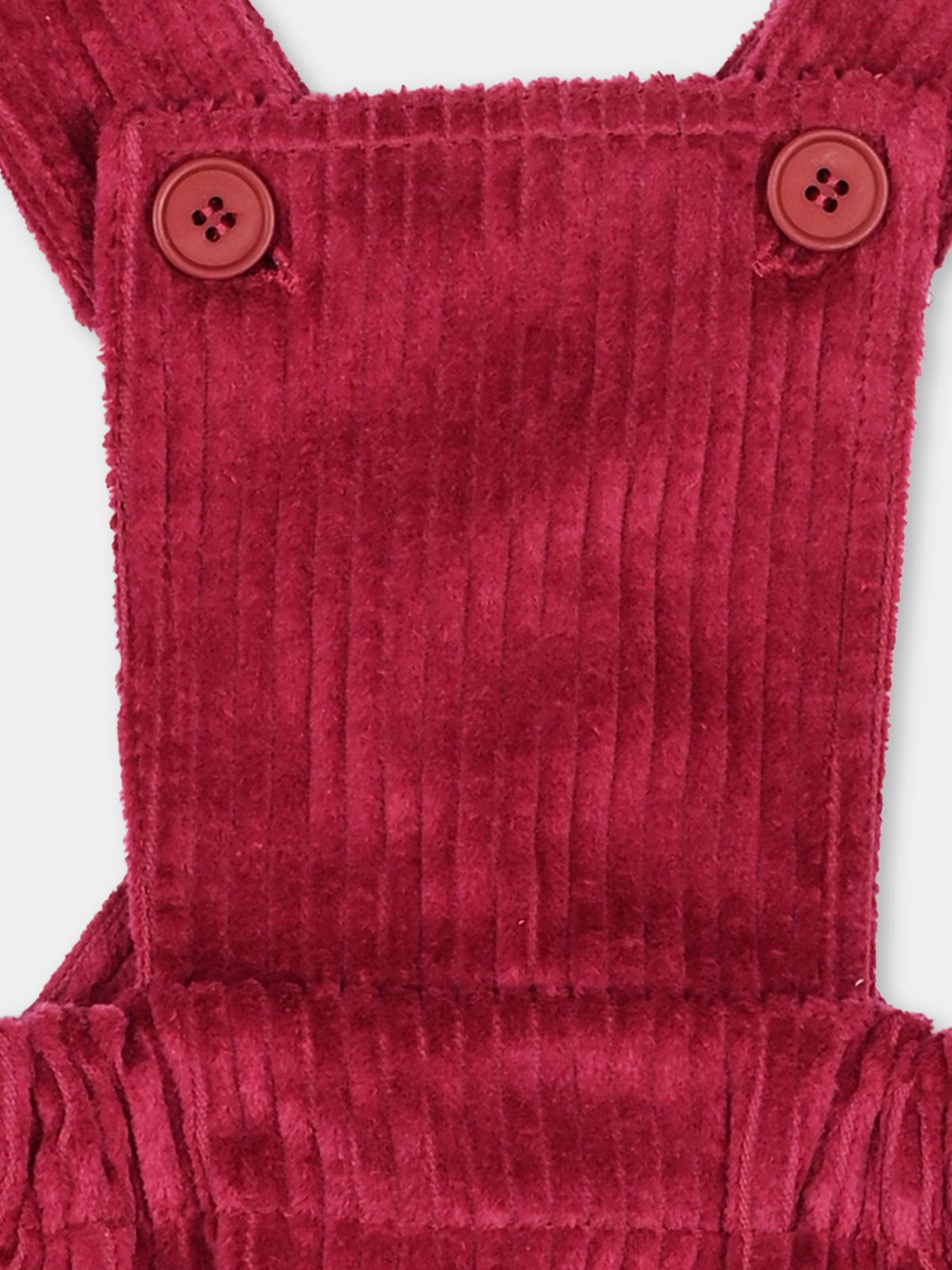 Salopette bordeaux per neonata,Pesciolino Rosso,SLPNB 50 RC ROCCIATORE FRAGOLA