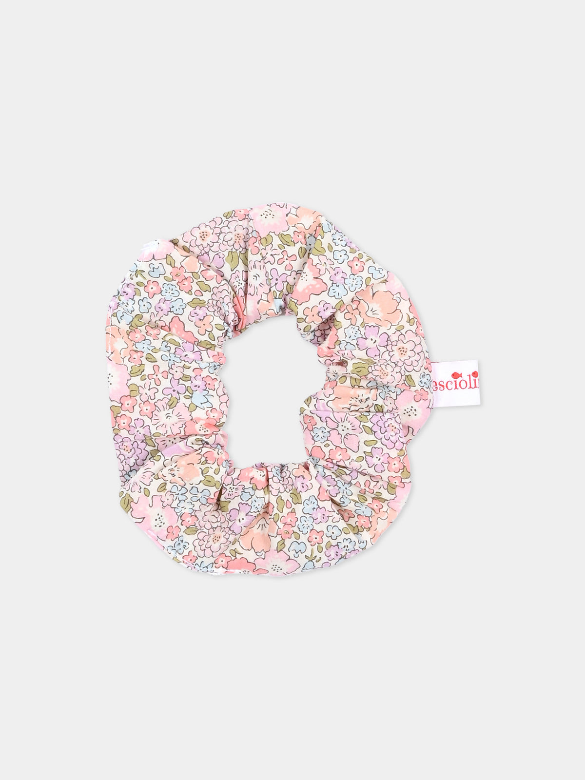 Elastico rosa Liberty per bambina,Pesciolino Rosso,EL S 264