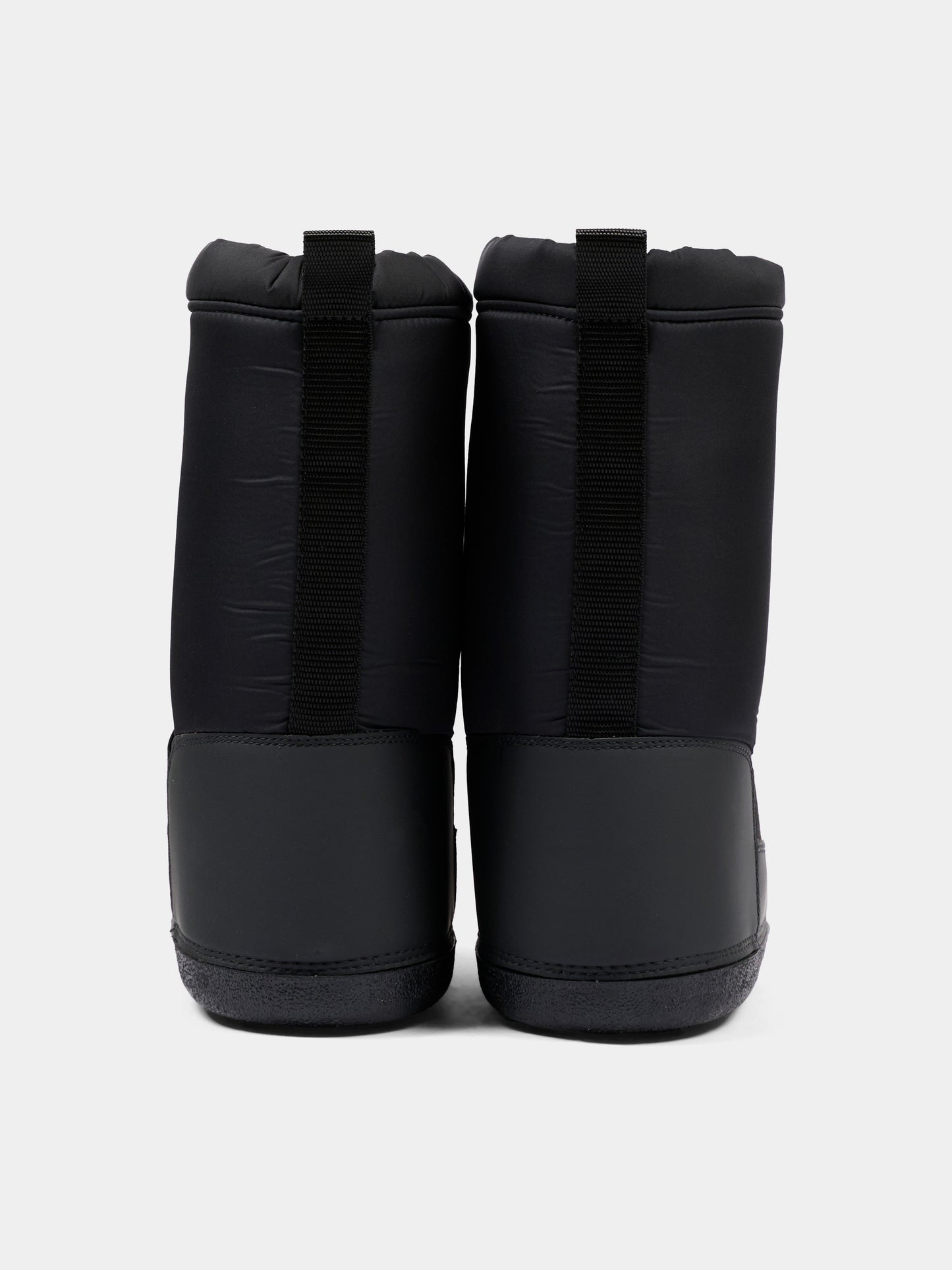 Stivali Neve neri per bambini con logo,Mm6 Maison Margiela,83950 VAR1