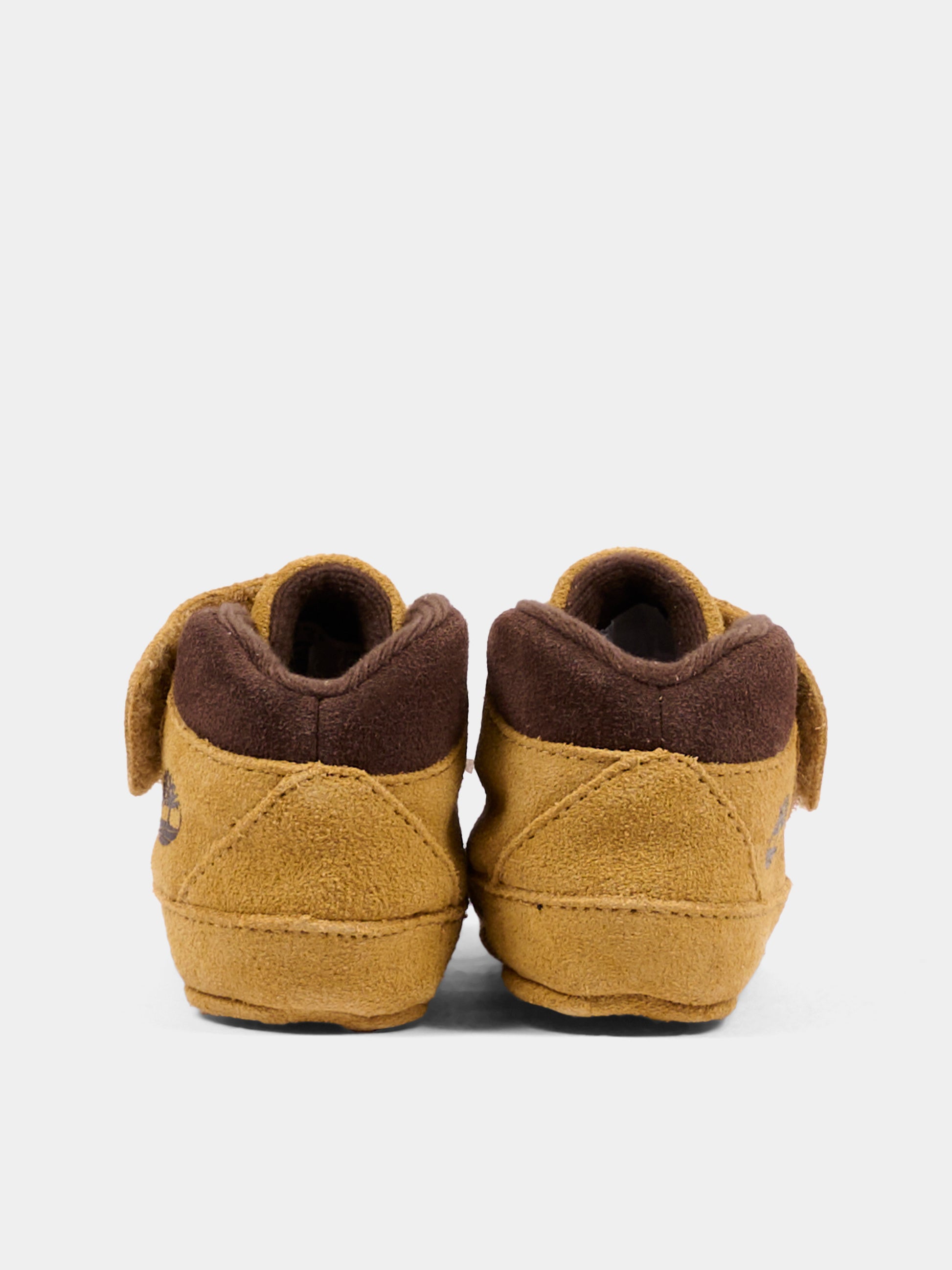 Sneakers alte beige per neonato con logo,Timberland,TB0A6H8GEZ01