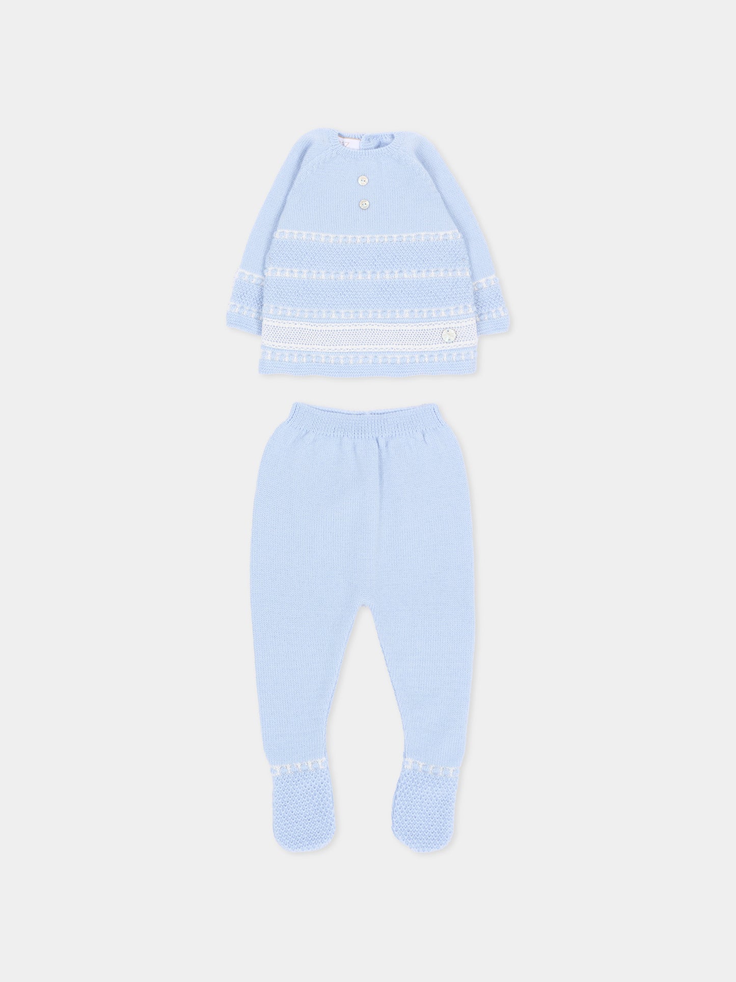 Completo nascita azzurro in maglia,Paz Rodríguez,103 113912 2060 H56
