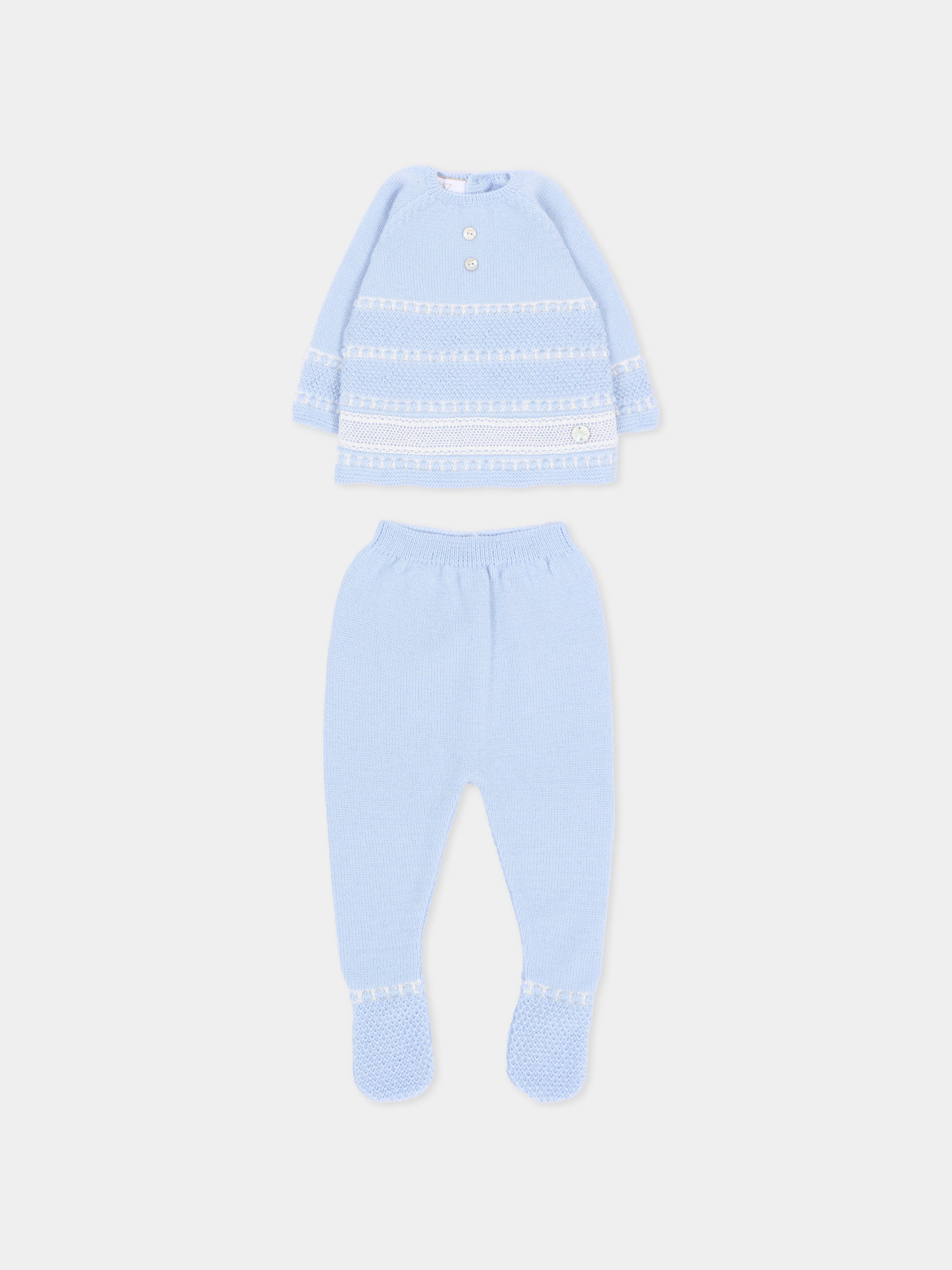 Completo nascita azzurro in maglia,Paz Rodríguez,103 113912 2060 H56