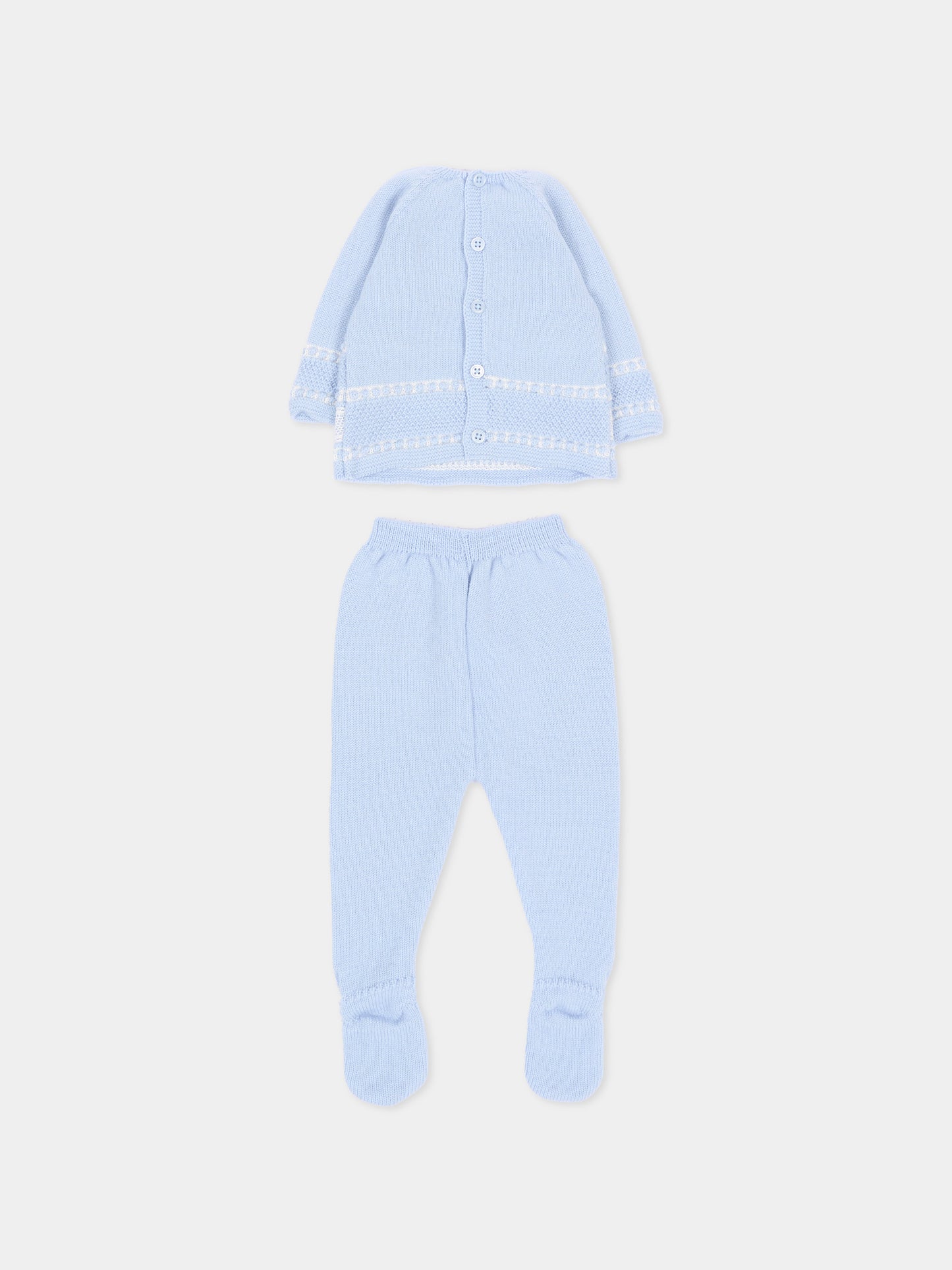 Completo nascita azzurro in maglia,Paz Rodríguez,103 113912 2060 H56