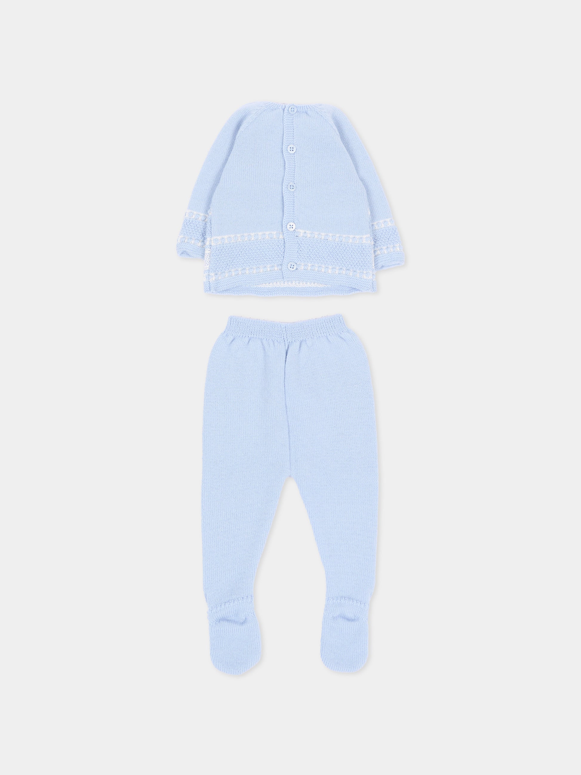 Completo nascita azzurro in maglia,Paz Rodríguez,103 113912 2060 H56