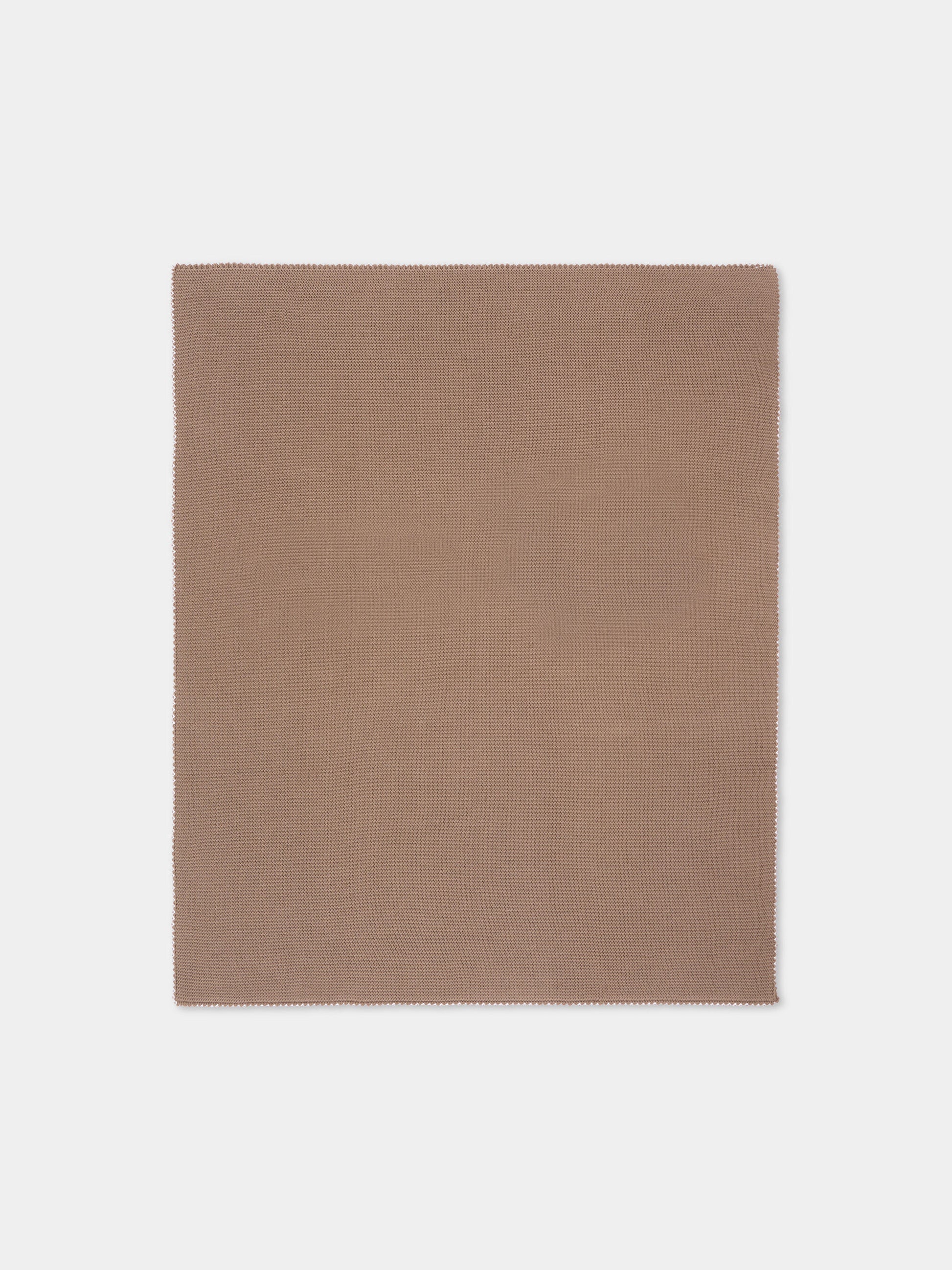 Copertina marrone per neonato tricot,Little Bear,3100 CACAO/BCO