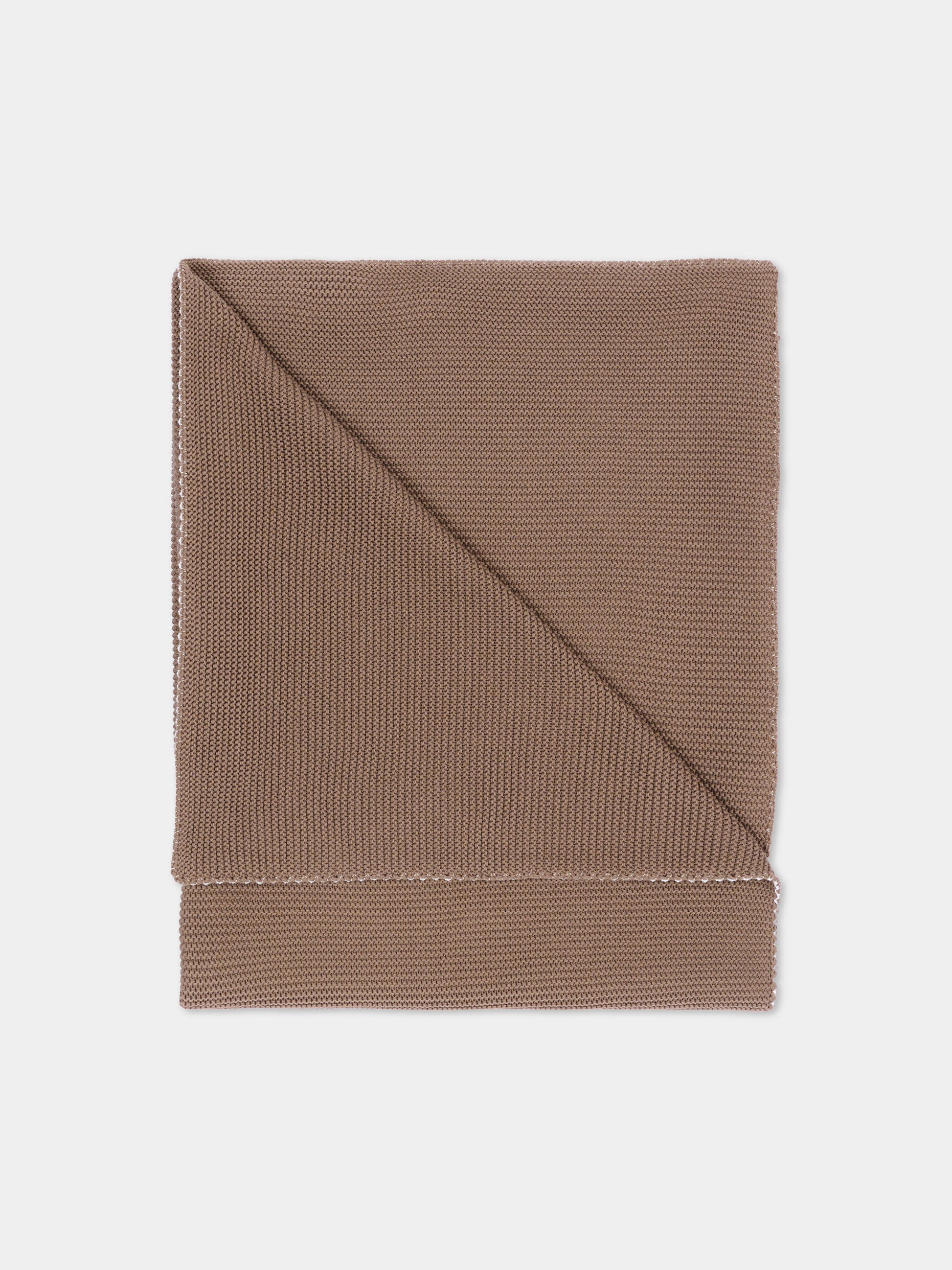 Copertina marrone per neonato tricot,Little Bear,3100 CACAO/BCO