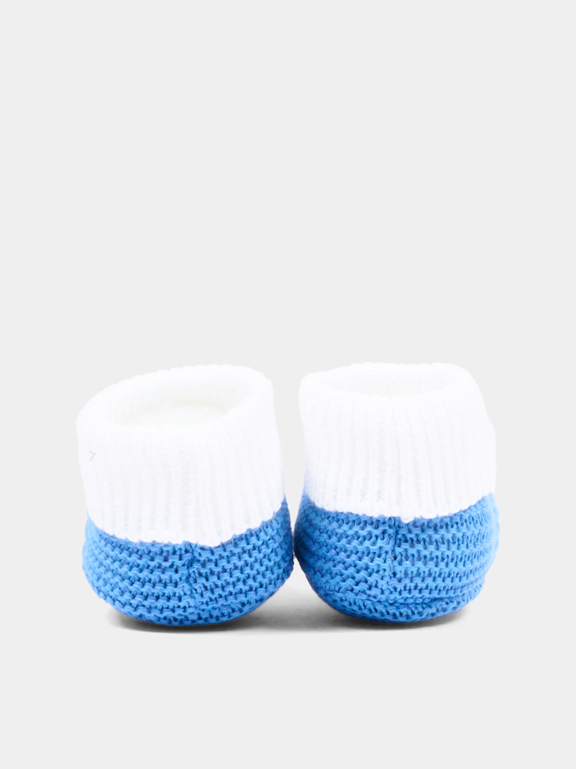 Babbucce azzurre per neonato,Little Bear,3140 BCO/AZZURRO