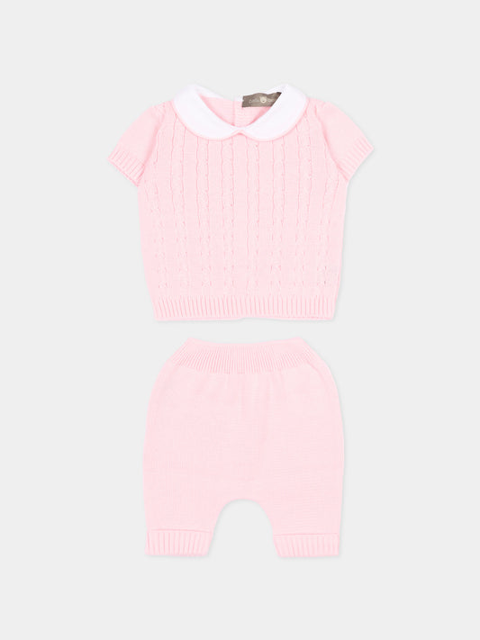 Completo nascita rosa per neonata,Little Bear,3110 ROSA M