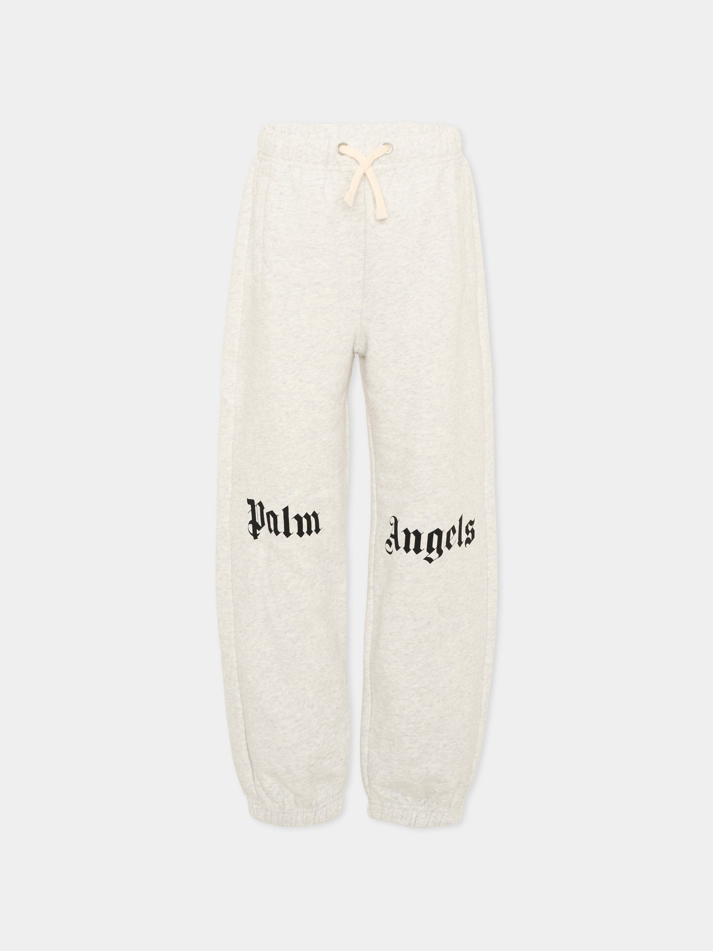 Pantalone grigio per bambino con logo,Palm Angels,F6PAJBFP016 101