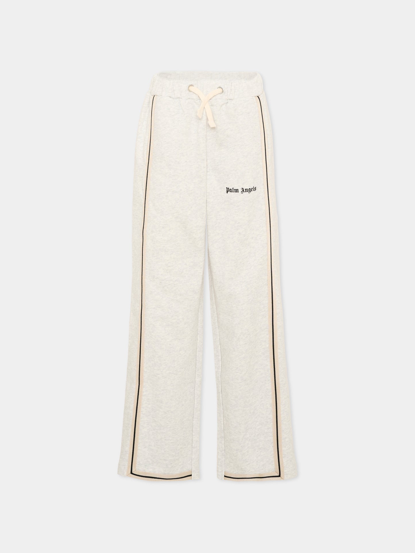 Pantalone grigio per bambino con logo,Palm Angels,F6PAJBFP027 101