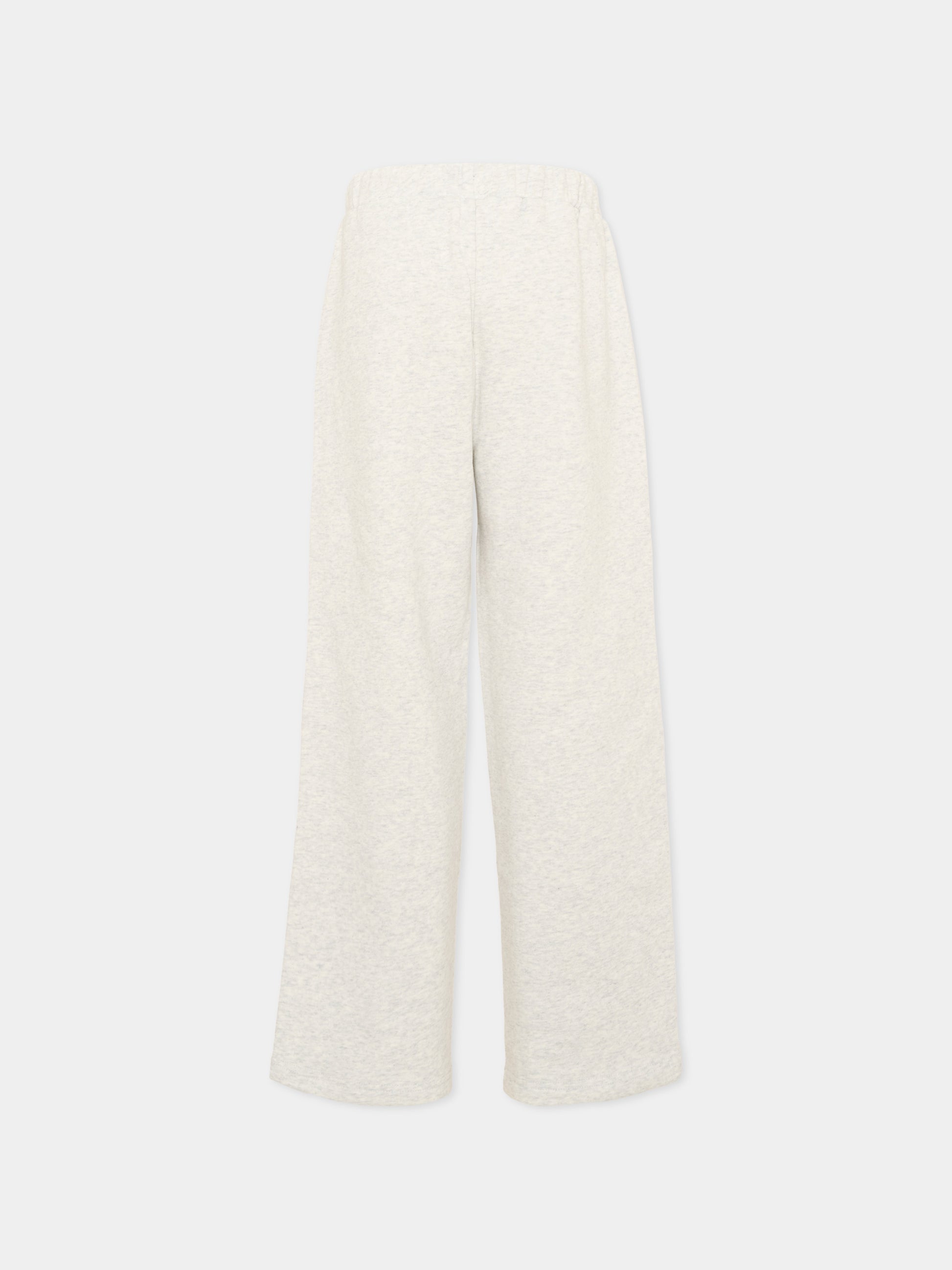 Pantalone grigio per bambino con logo,Palm Angels,F6PAJBFP027 101